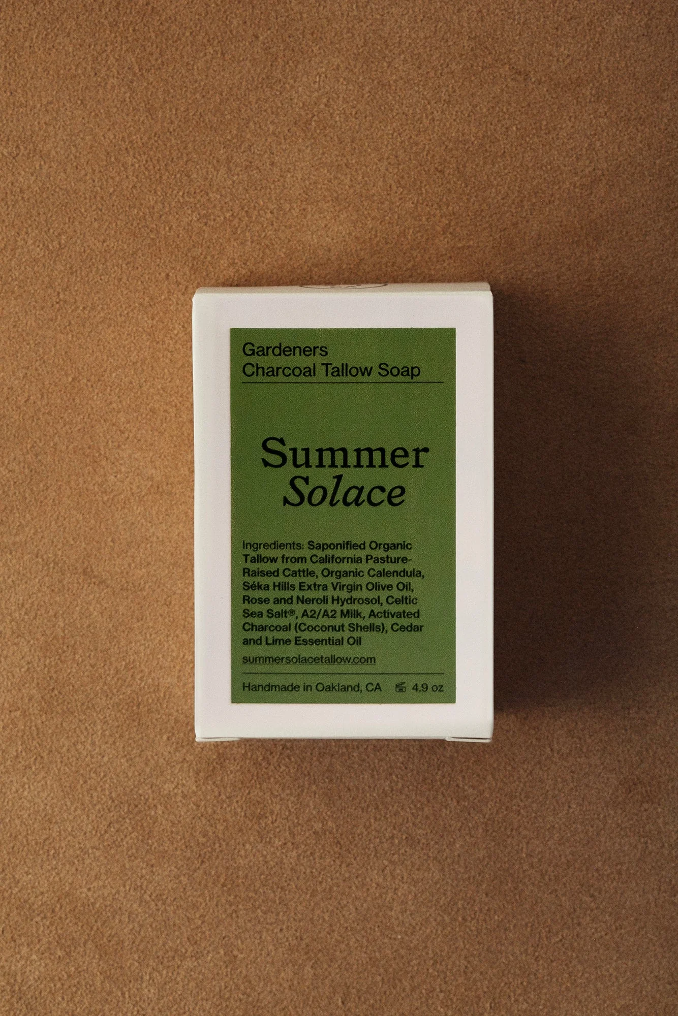 Gardener’s Charcoal Soap – Deep Cleansing Bar | Cedar & Lime - Image 2