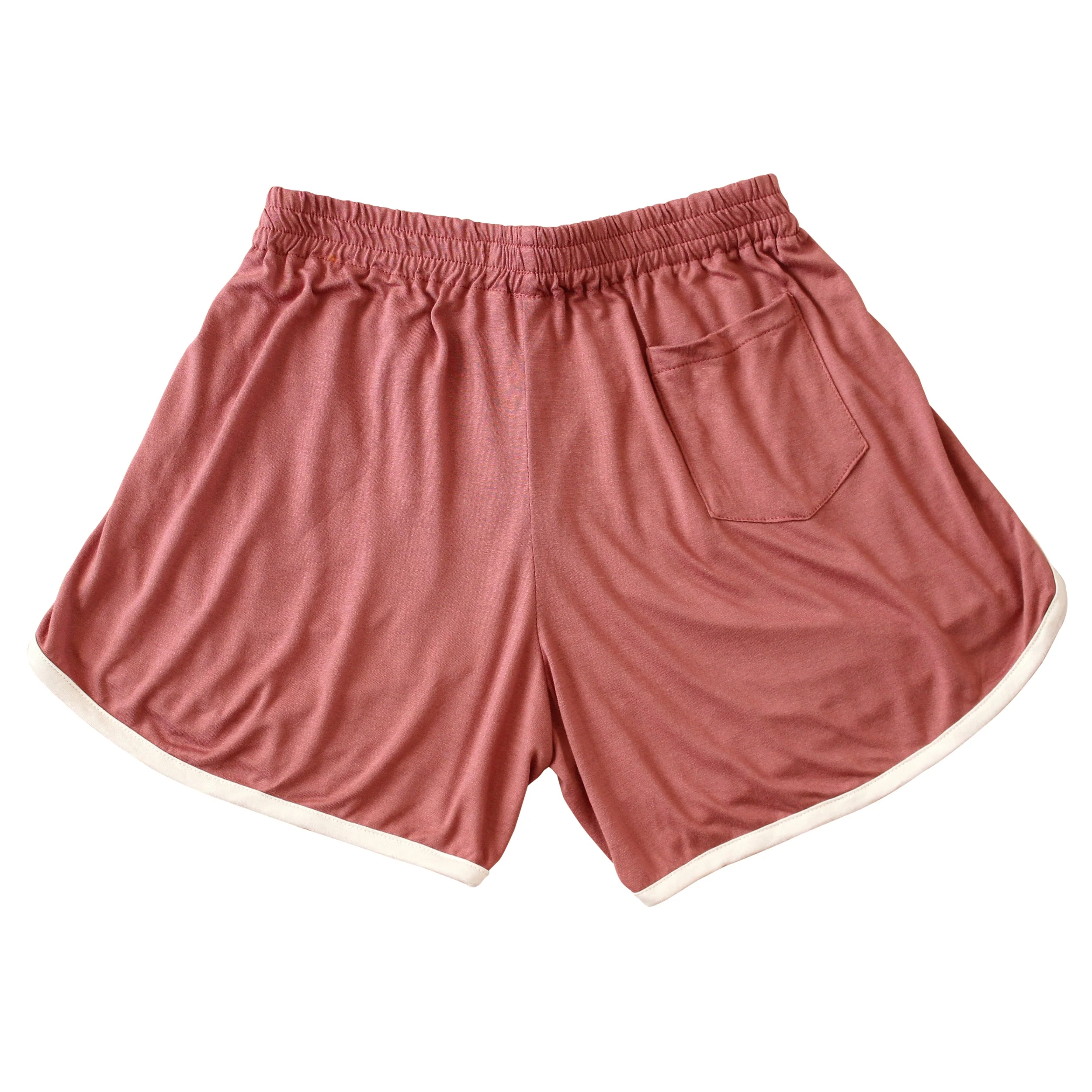 GIRL Seaside Runner Bamboo Shorts In Desert Rose - Image 6