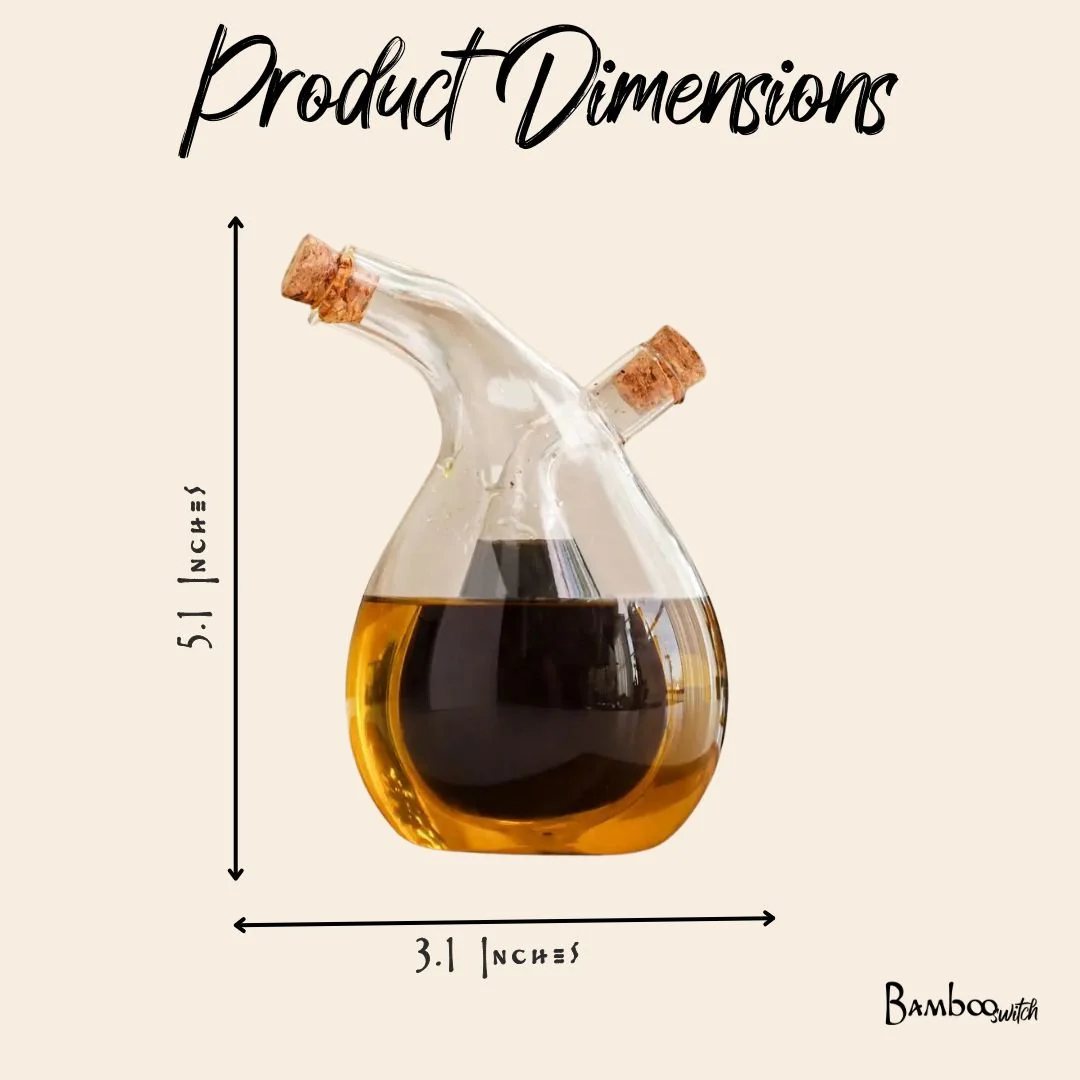 Glass Oil and Vinegar Cruet - Image 6