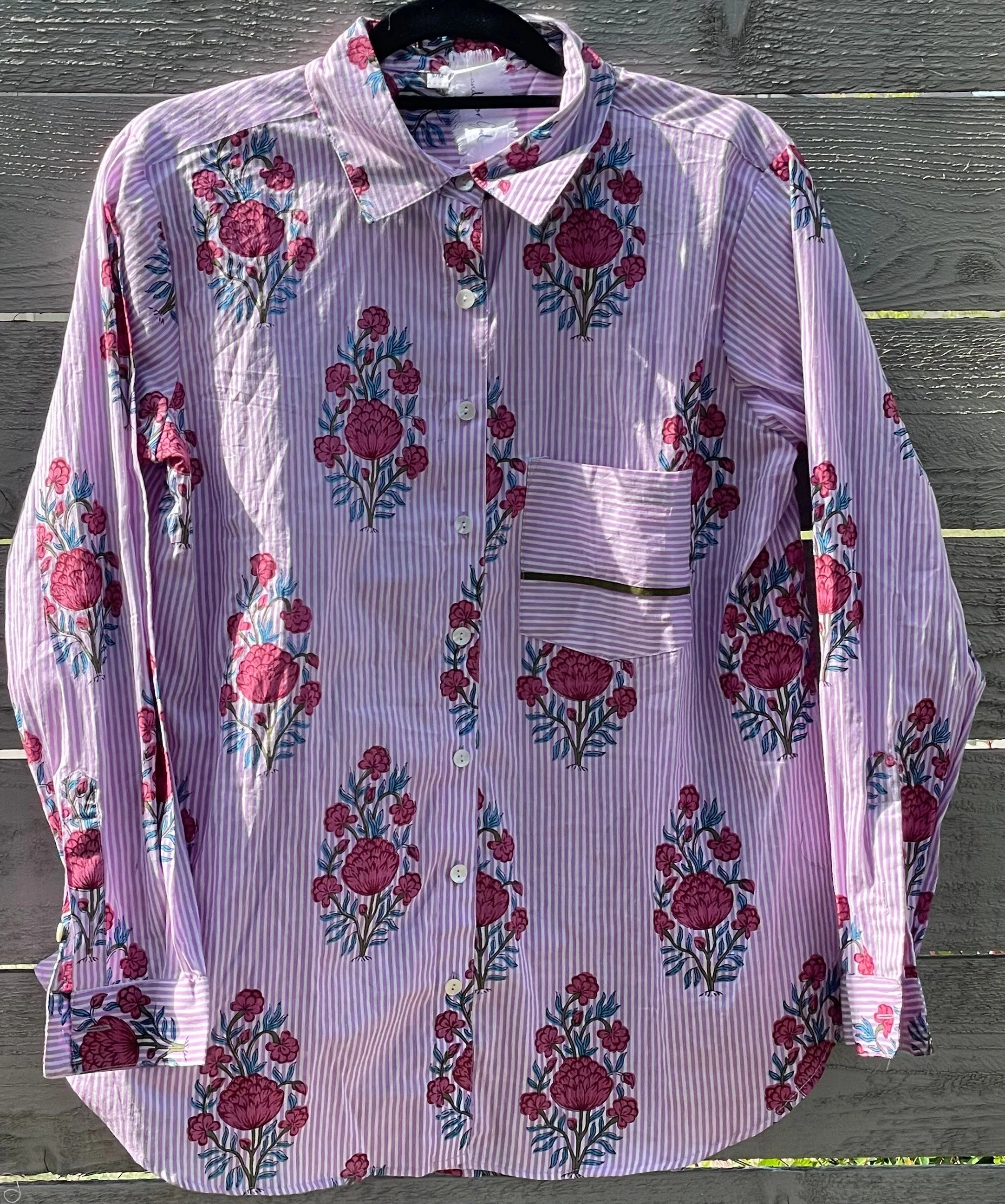 Good Boyfriend Shirt - Avalon Floral Lavender - Image 7