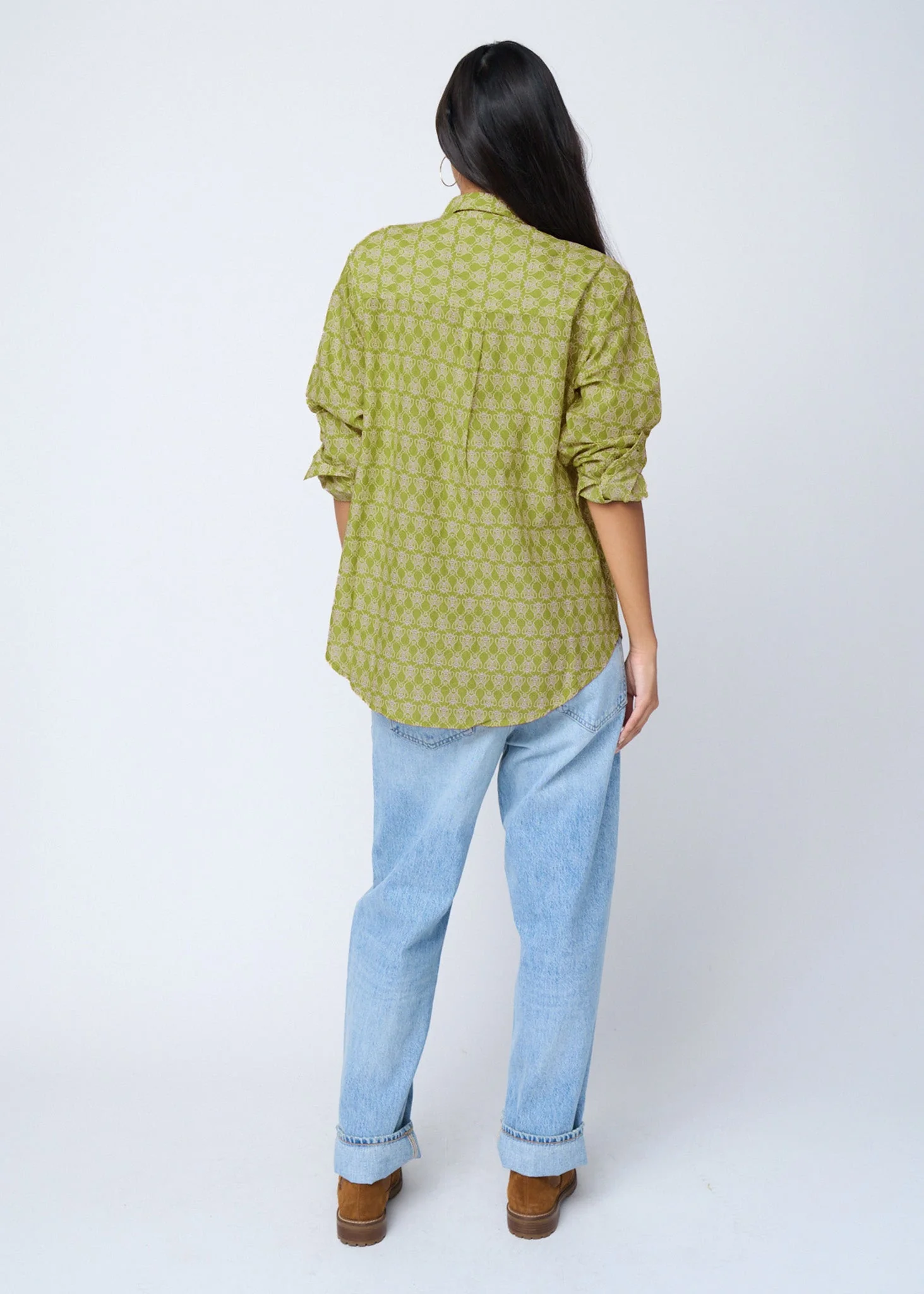 Good Boyfriend Shirt - Bee Happy Olive - Image 5