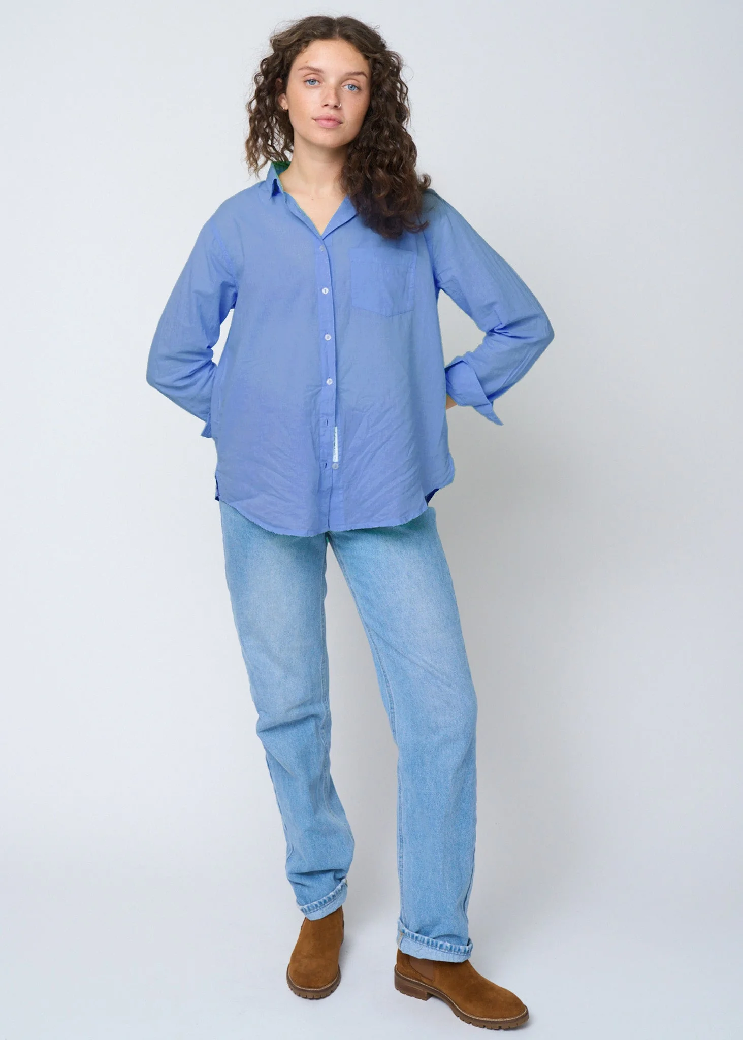 Good Boyfriend Shirt - Bluebird - Image 3