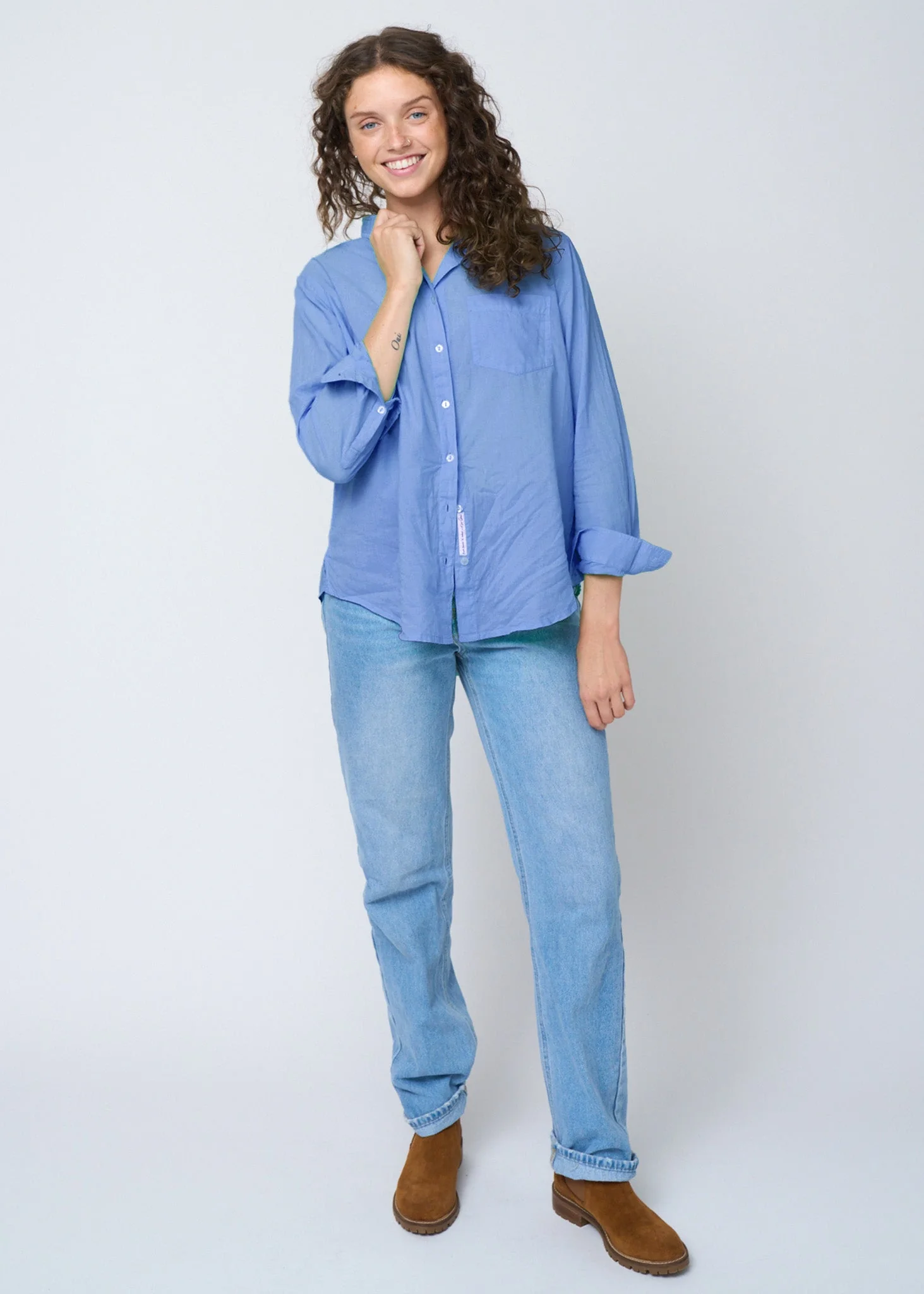 Good Boyfriend Shirt - Bluebird - Image 4