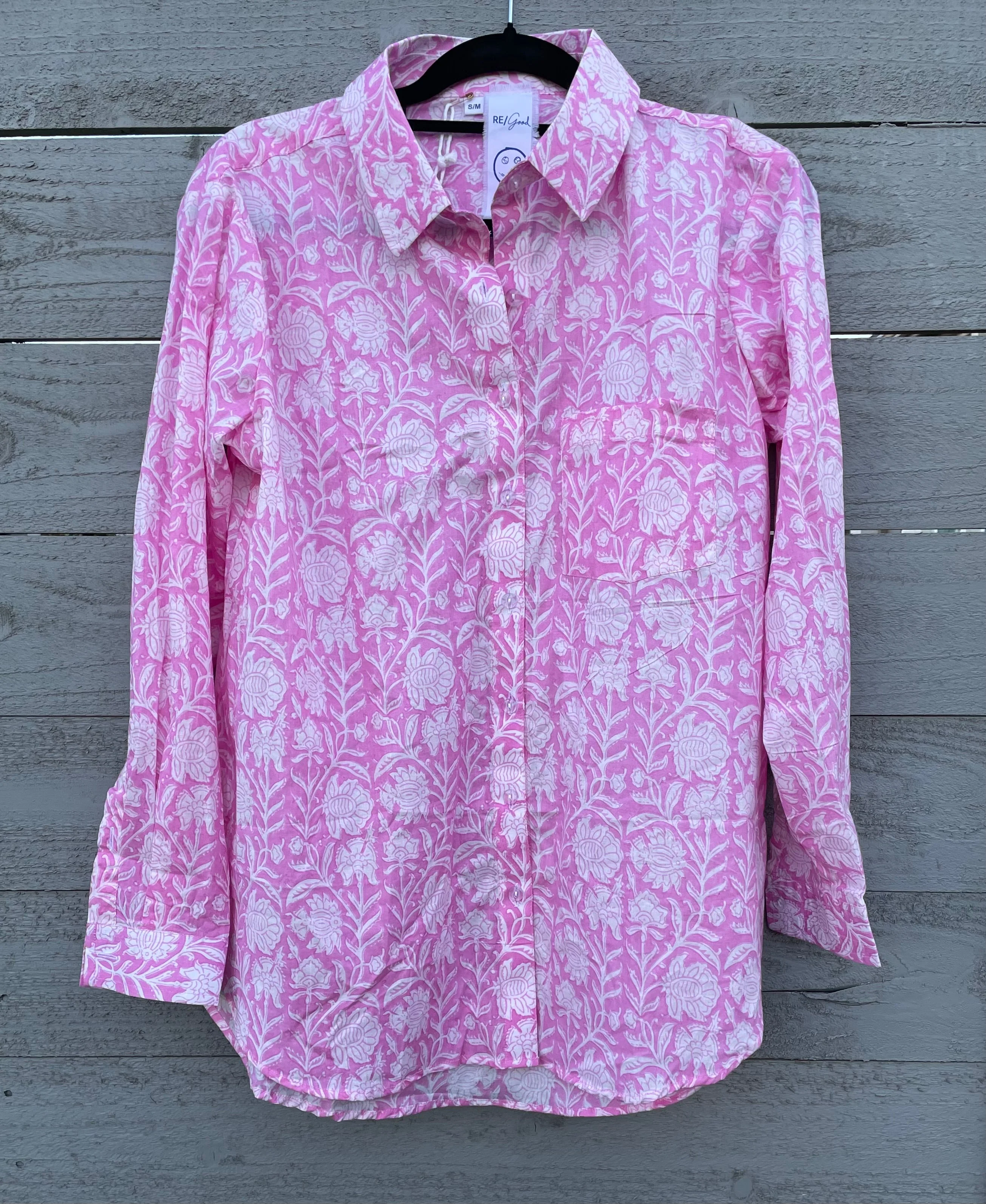 Good Boyfriend Shirt - Capri Floral Dahlia - Image 10