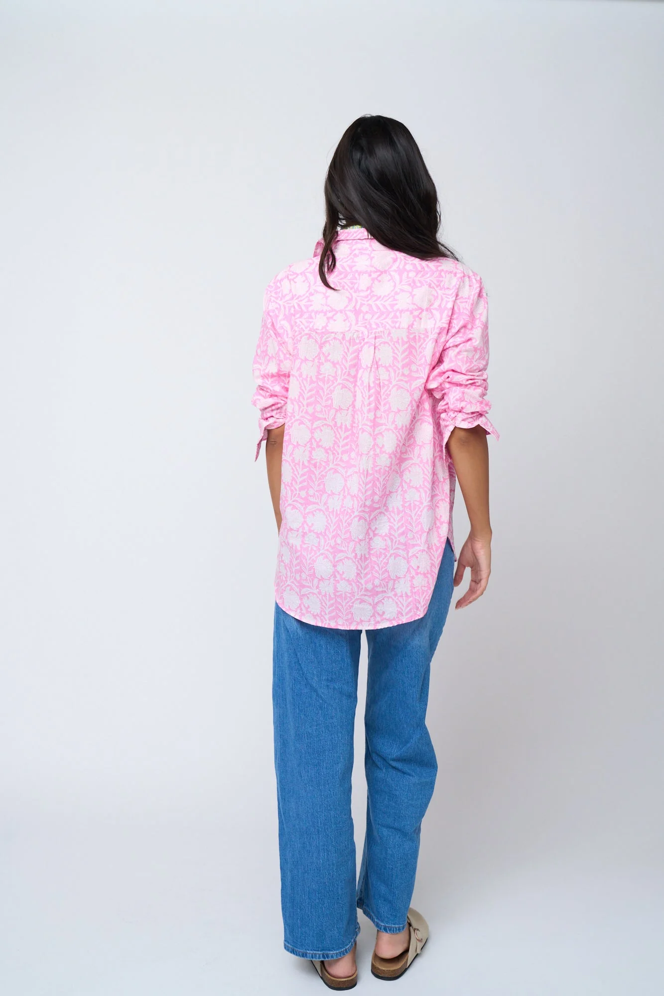 Good Boyfriend Shirt - Capri Floral Dahlia - Image 14