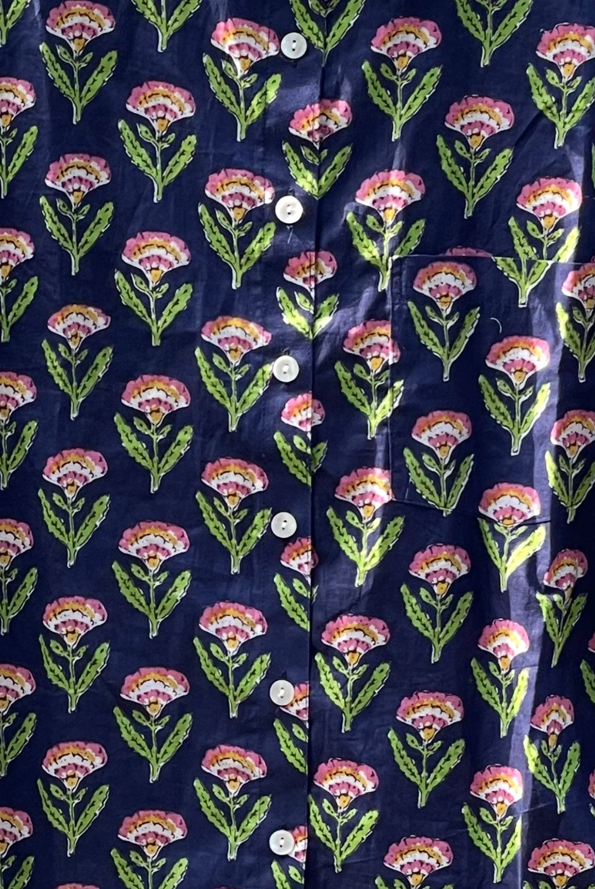 Good Boyfriend Shirt - Carolina Tulip Navy - Image 6