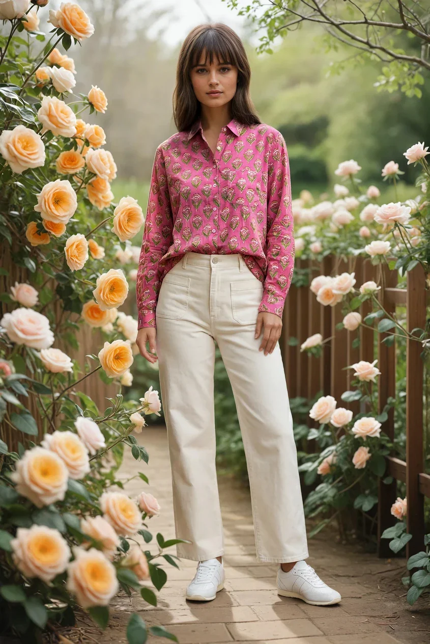 Good Boyfriend Shirt - Carolina Tulip Petal Pink - Image 7
