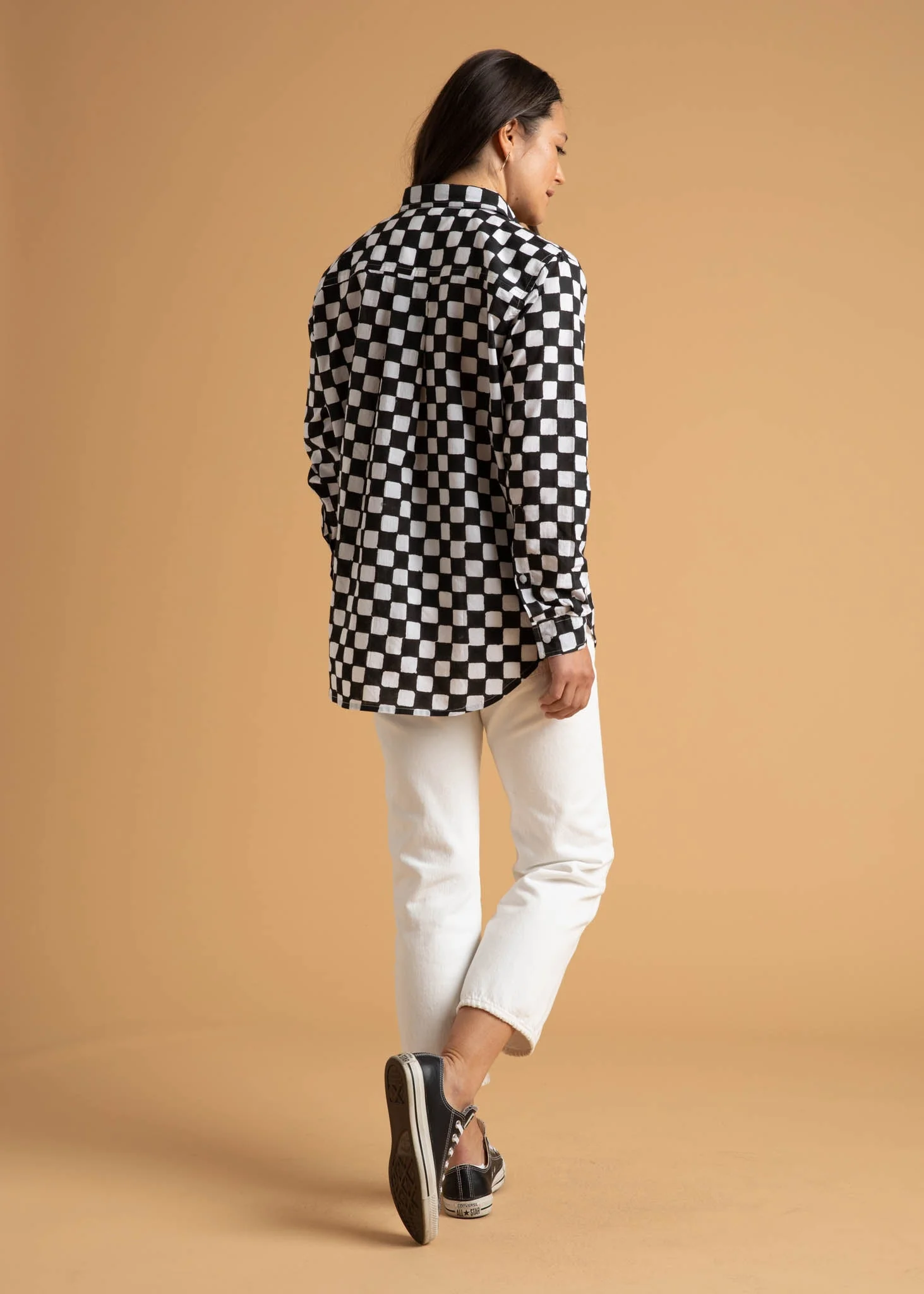 Good Boyfriend Shirt - Checkerboard Black - Image 13