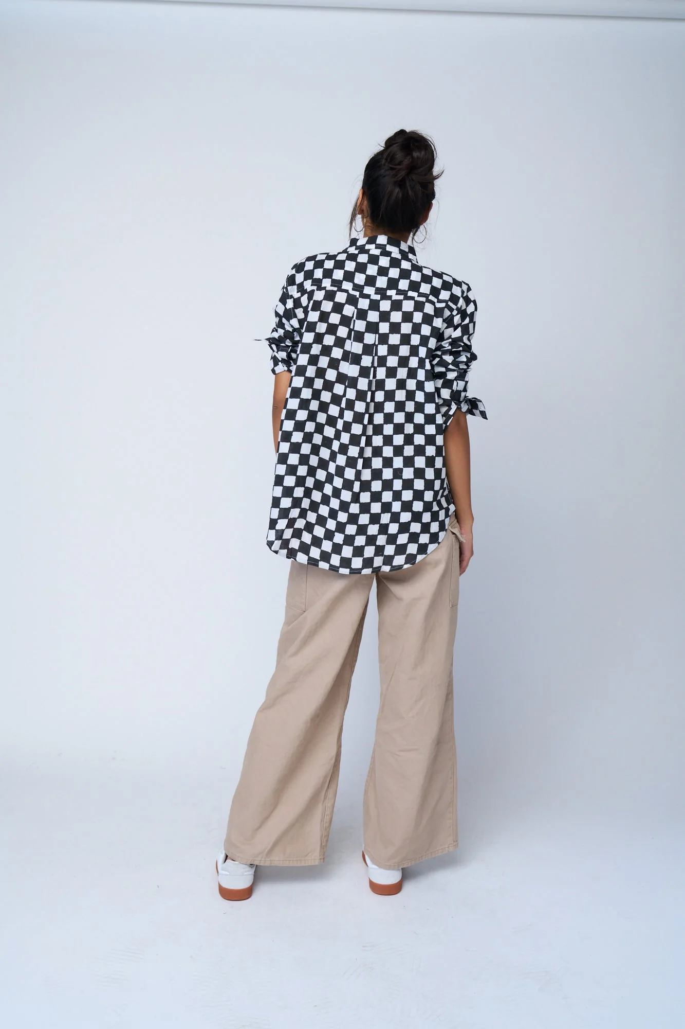 Good Boyfriend Shirt - Checkerboard Black - Image 17