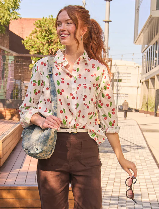 Good Boyfriend Shirt - Cherries - Image 2