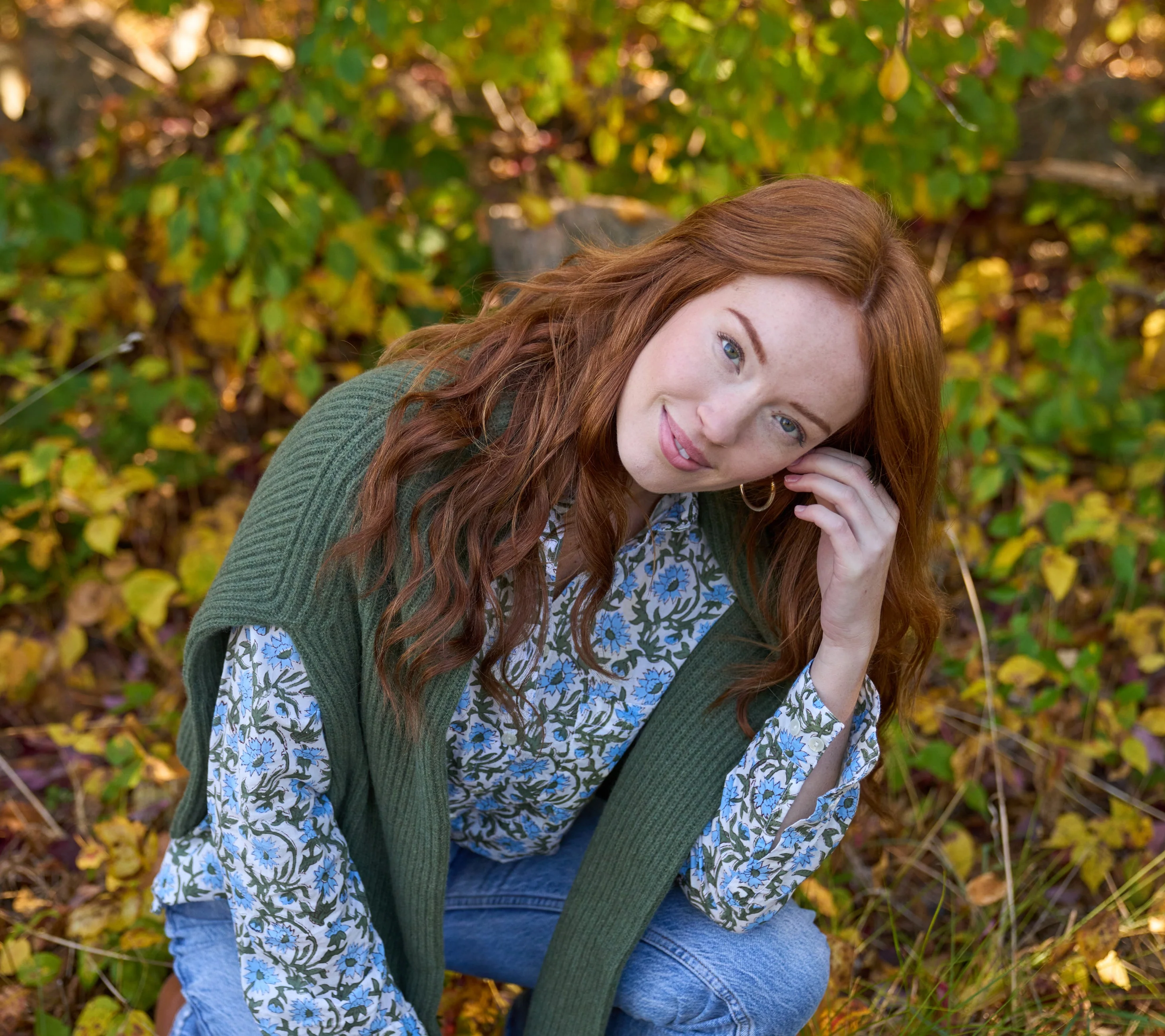 Good Boyfriend Shirt - Darlington Floral Bluebird - Image 5