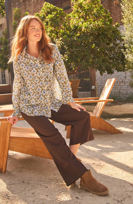 Good Boyfriend Shirt - Darlington Floral Bluebird - Image 7