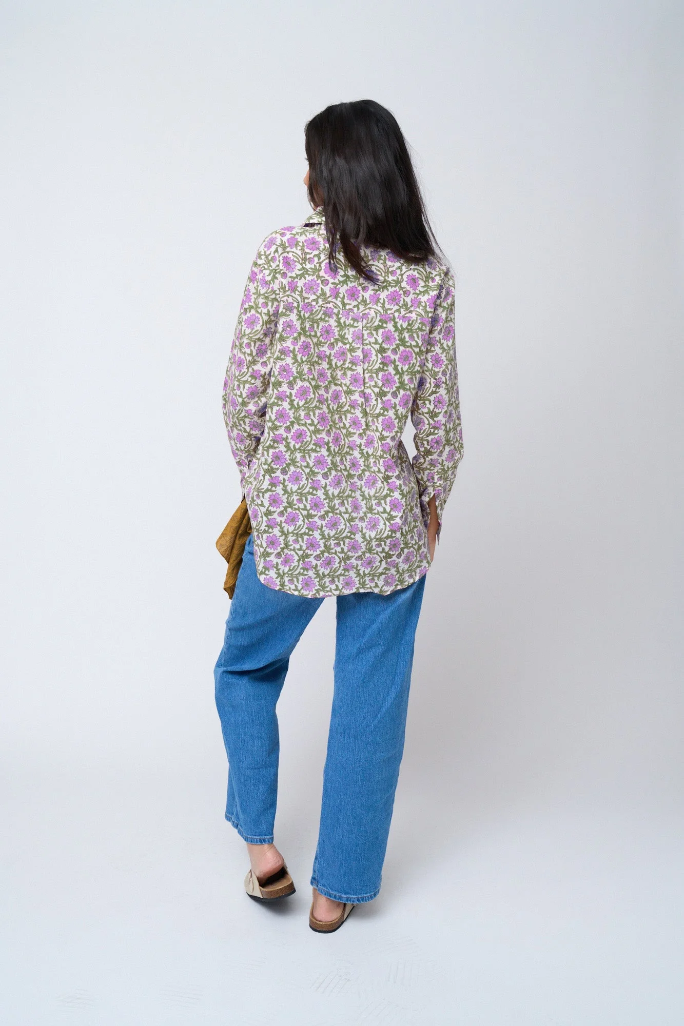 Good Boyfriend Shirt - Darlington Floral Lavender - Image 4