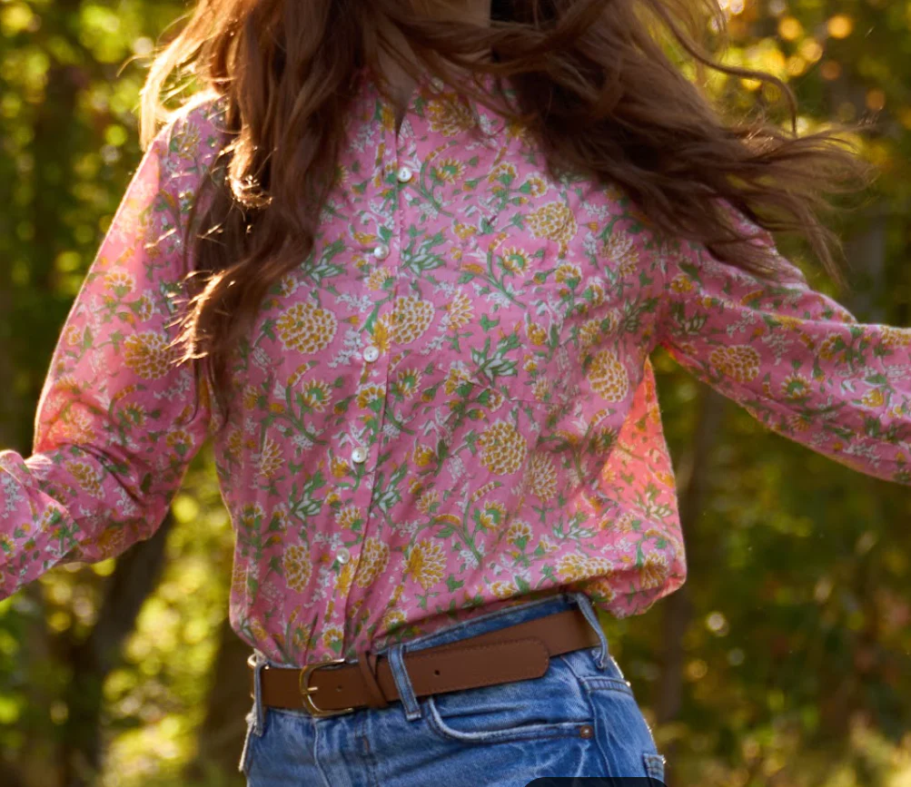Good Boyfriend Shirt - Devon Floral Dahlia - Image 5