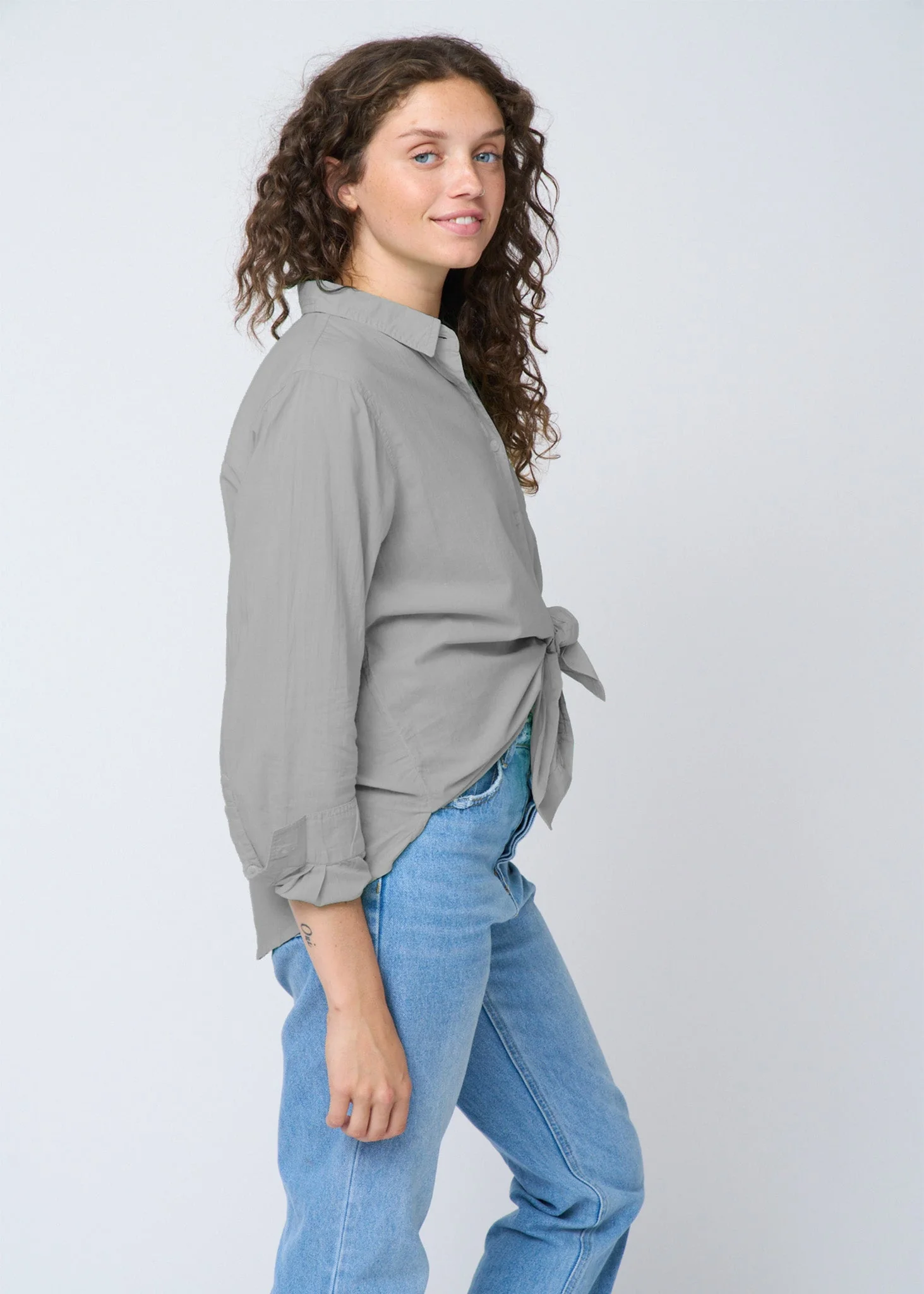Good Boyfriend Shirt - Dove Grey - Image 2
