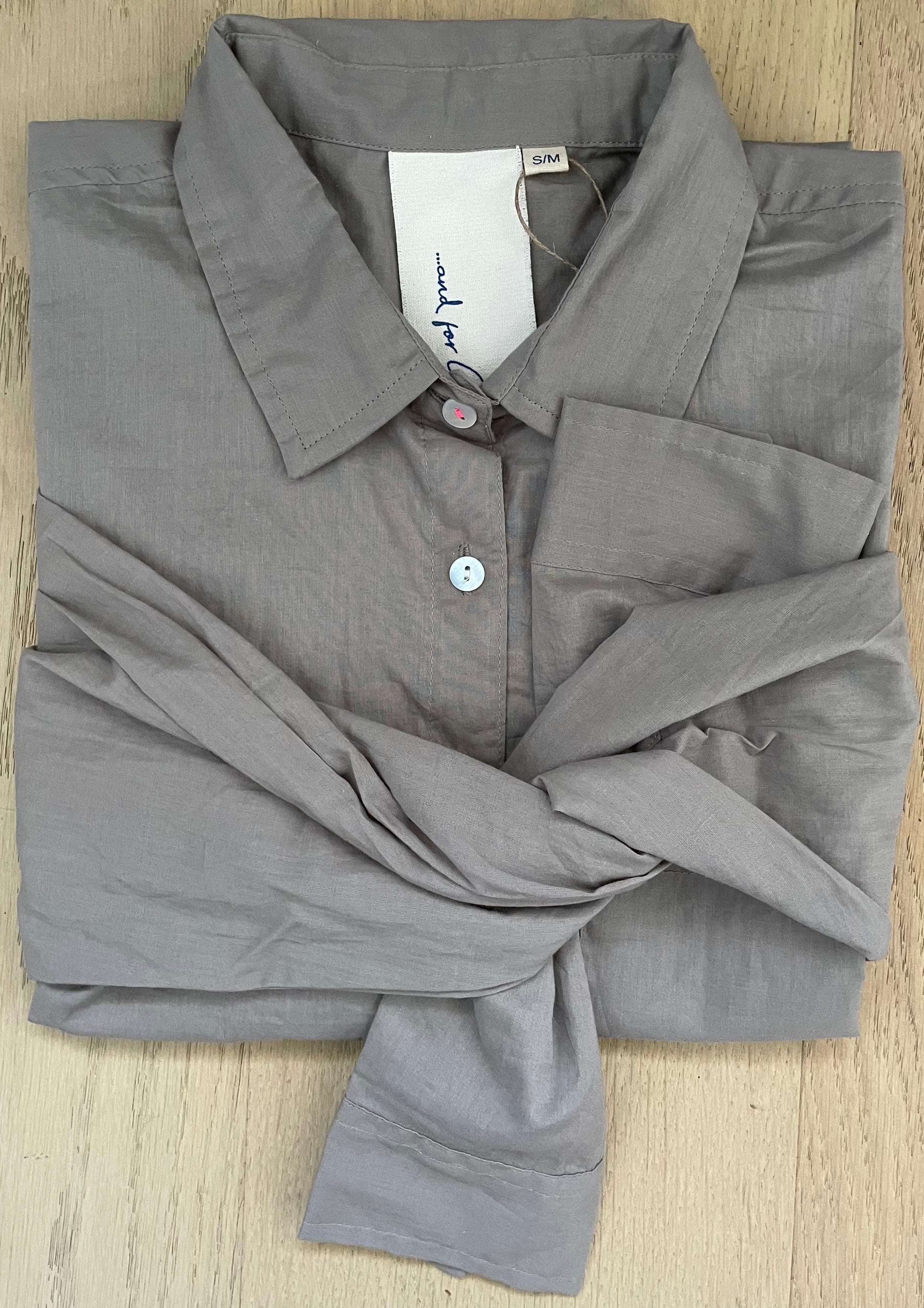 Good Boyfriend Shirt - Dove Grey - Image 4