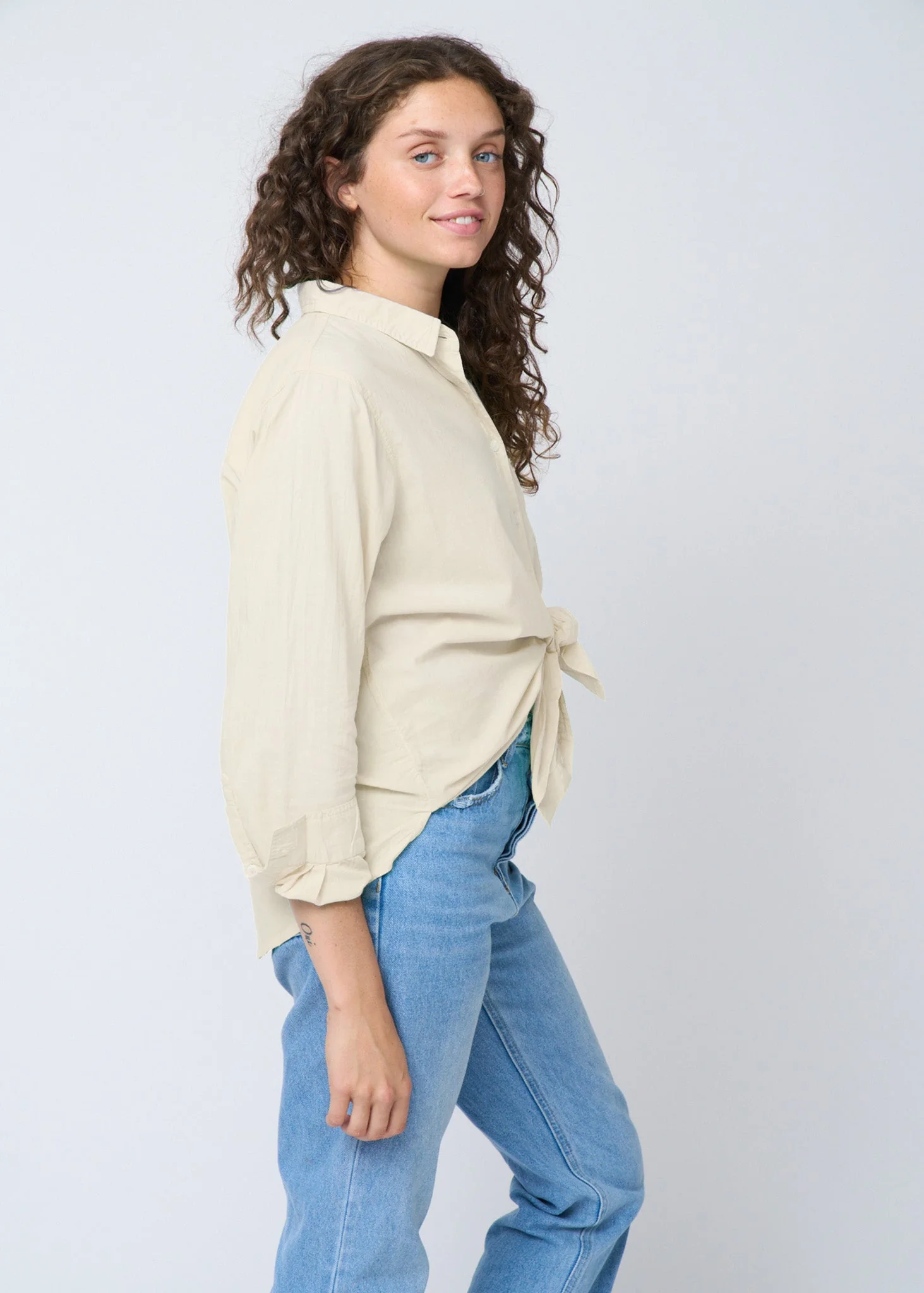 Good Boyfriend Shirt - Ecru - Image 3