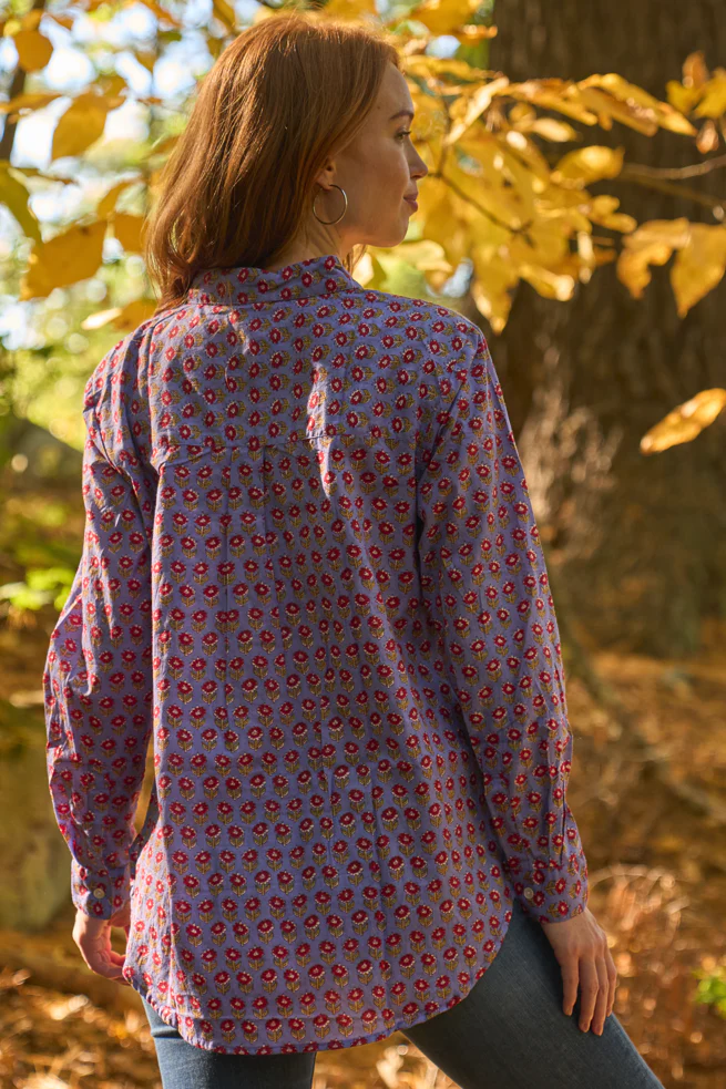 Good Boyfriend Shirt - Emory Floral Sky - Image 4