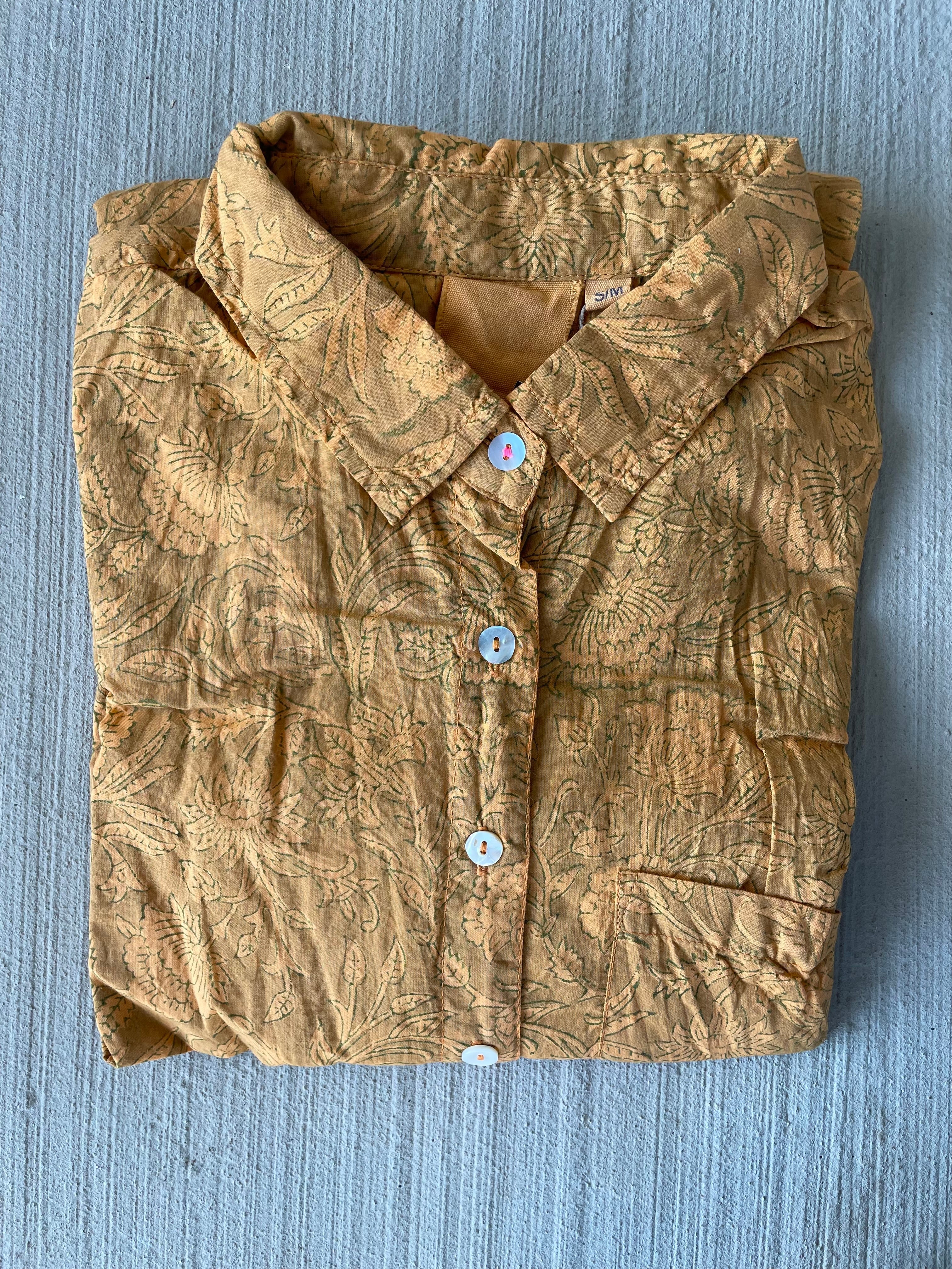 Good Boyfriend Shirt - Floral Escape Marigold Overdye - Image 4