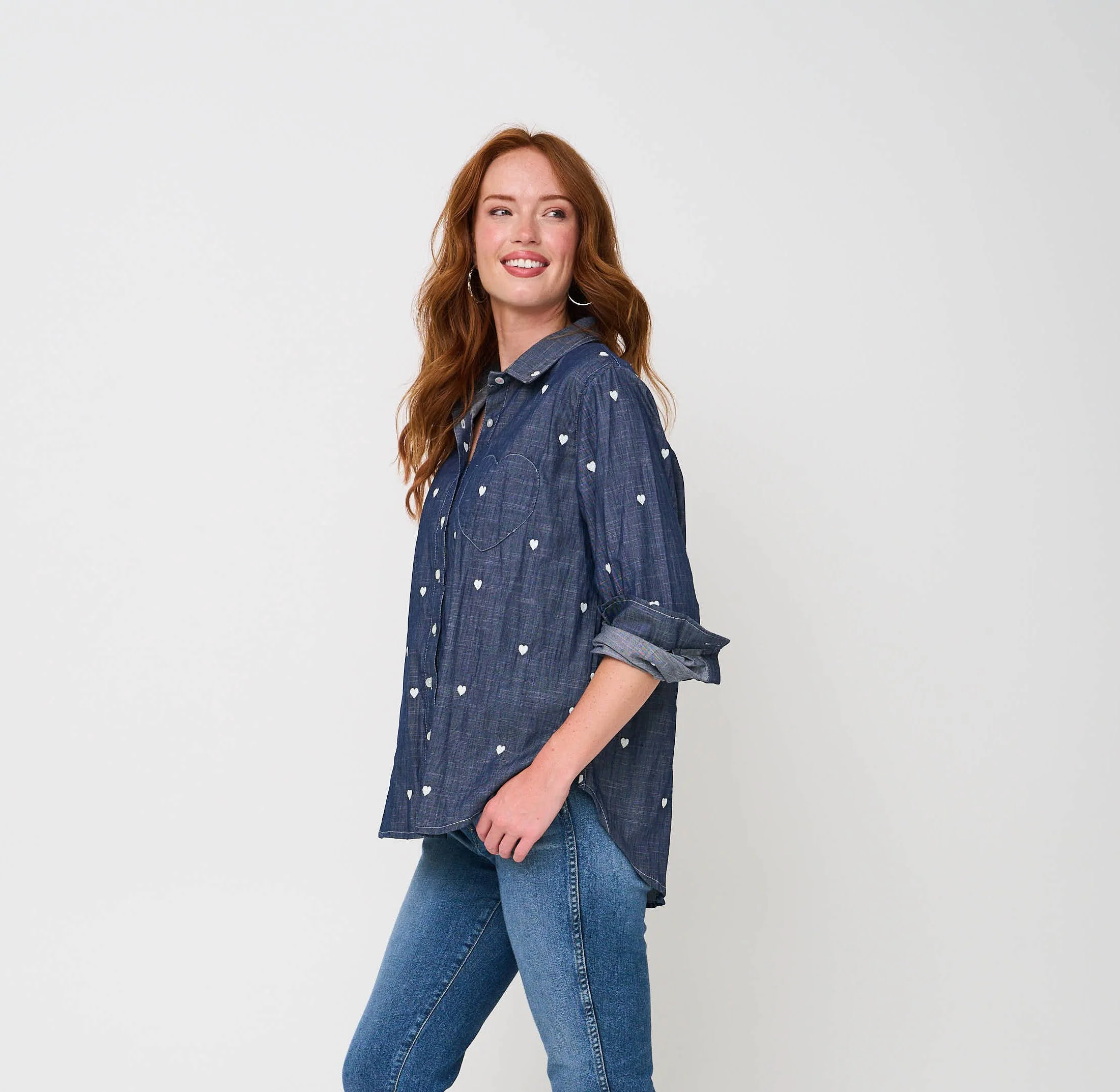 Good Boyfriend Shirt - Hearts Stitch - Image 4