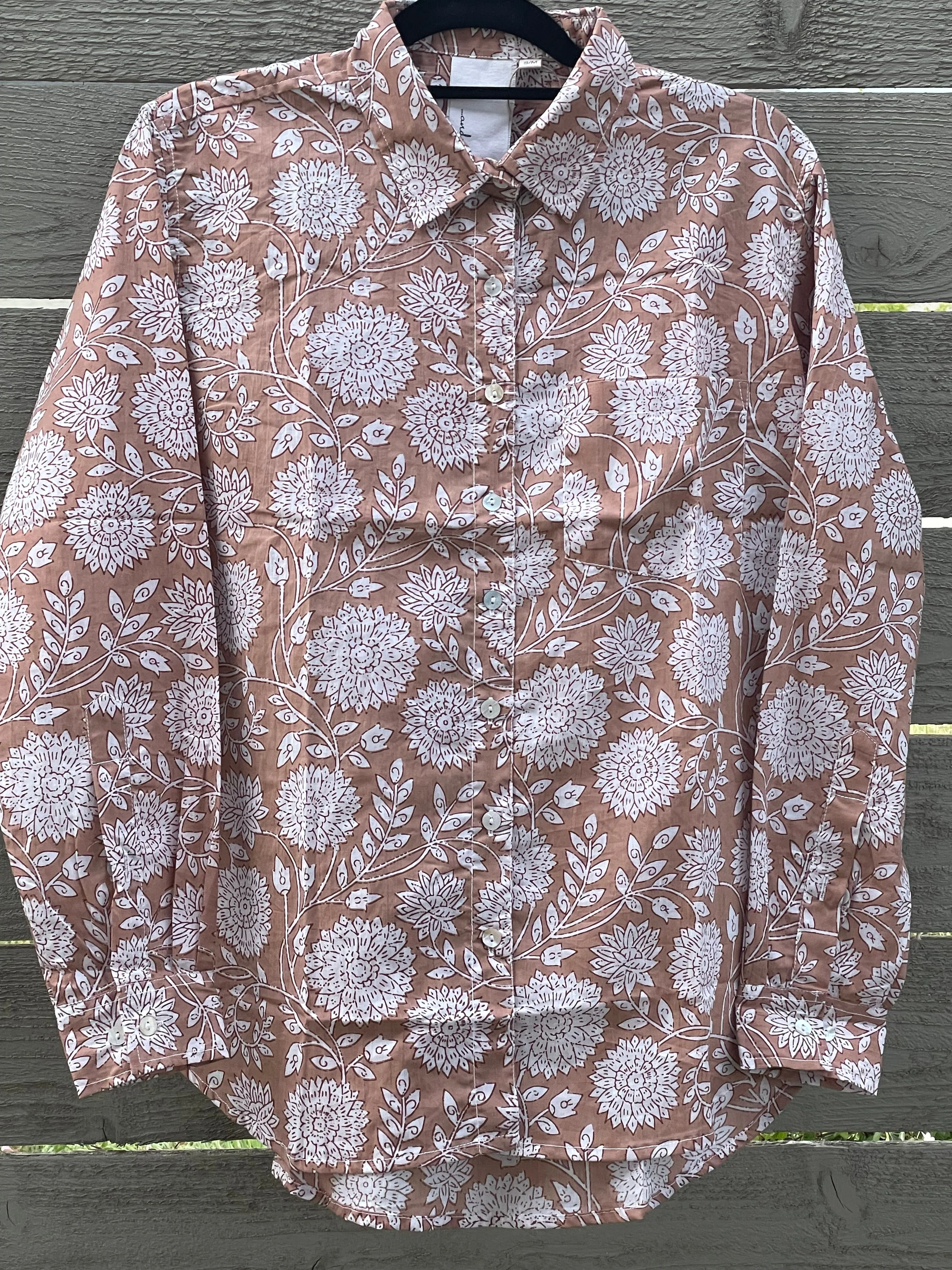 Good Boyfriend Shirt - Hydrangea Beauty Mocha - Image 5
