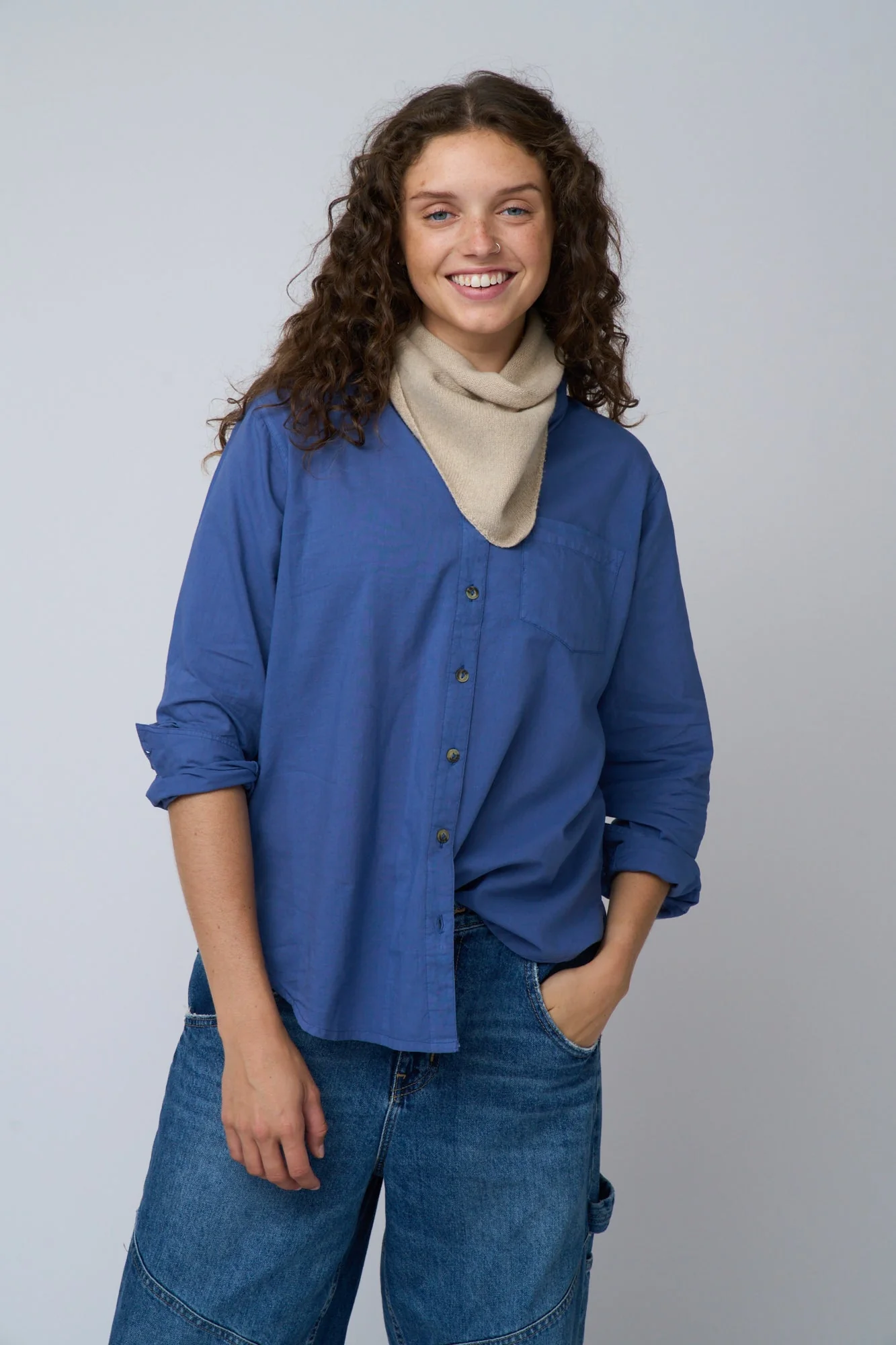 Good Boyfriend Shirt - Inky Blue - Image 2