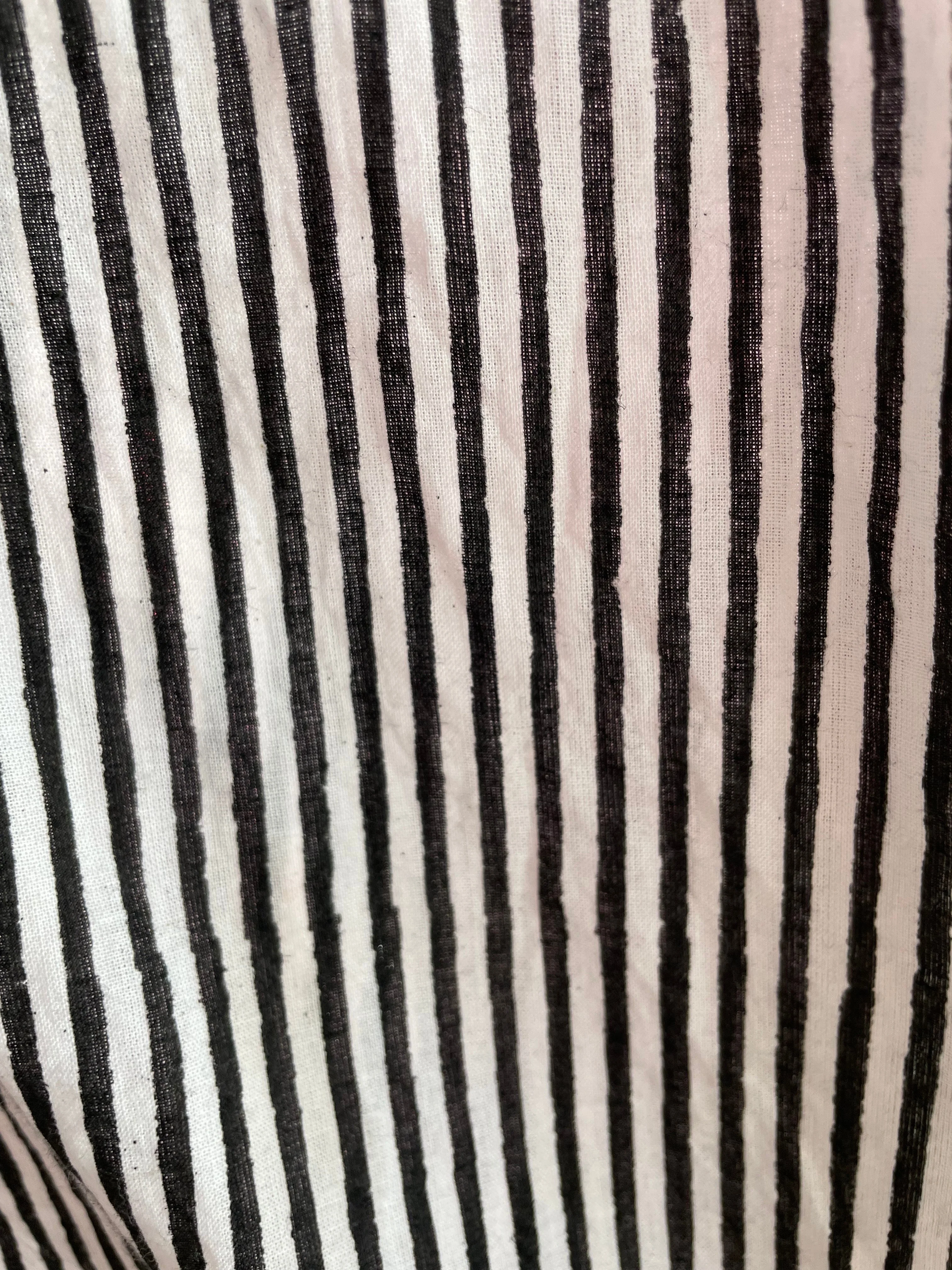 Good Boyfriend Shirt - Menswear Stripe Black - Image 21