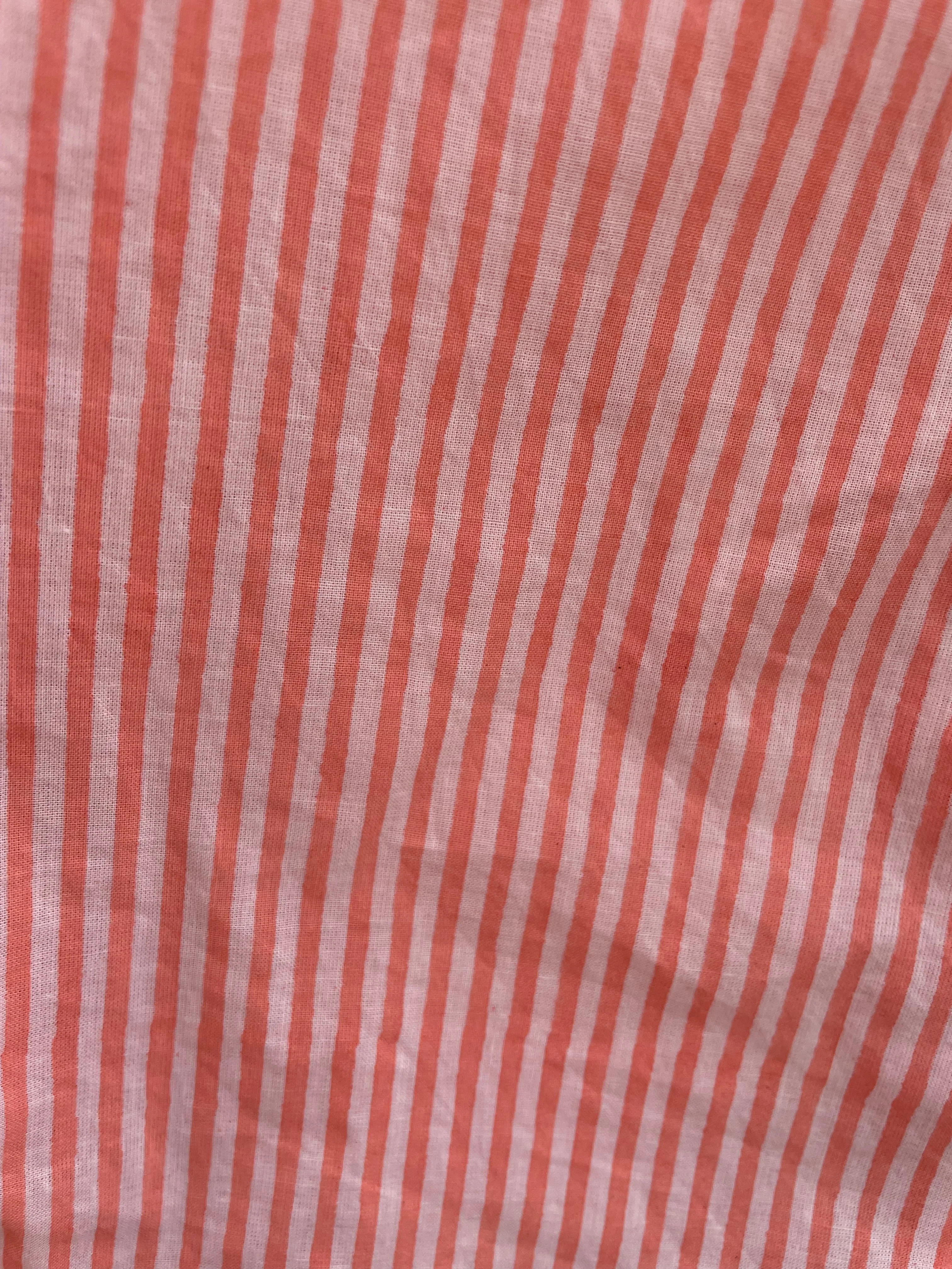 Good Boyfriend Shirt - Menswear Stripe Desert Pink - Image 12