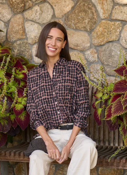 Good Boyfriend Shirt - Messy Dot Milk Chocolate Overdye - Image 5