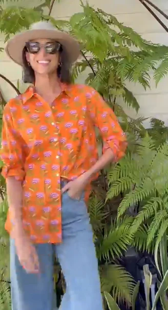 Good Boyfriend Shirt - Netherlands Tulip Tangerine - Image 5