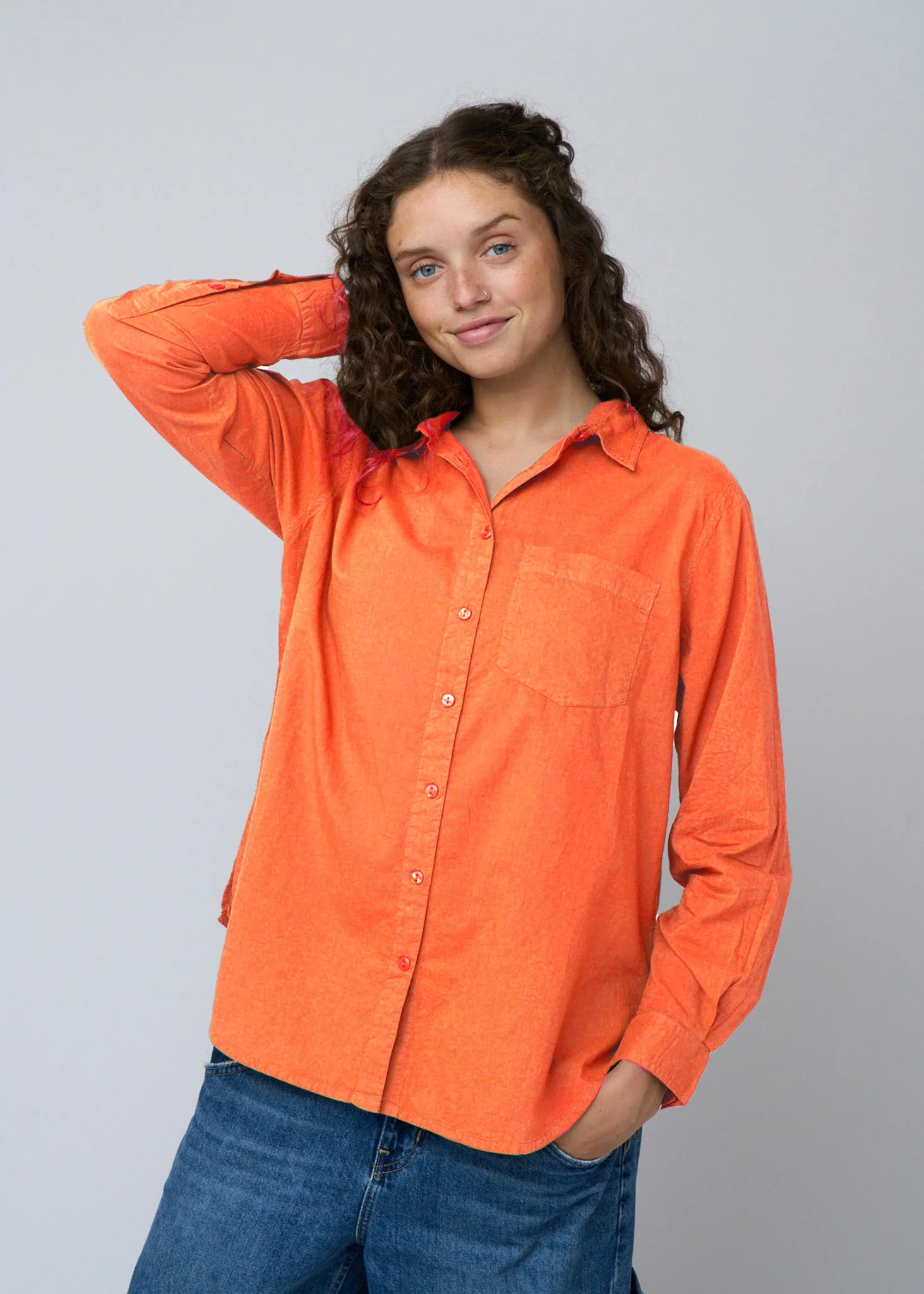 Good Boyfriend Shirt - Papaya - Image 4