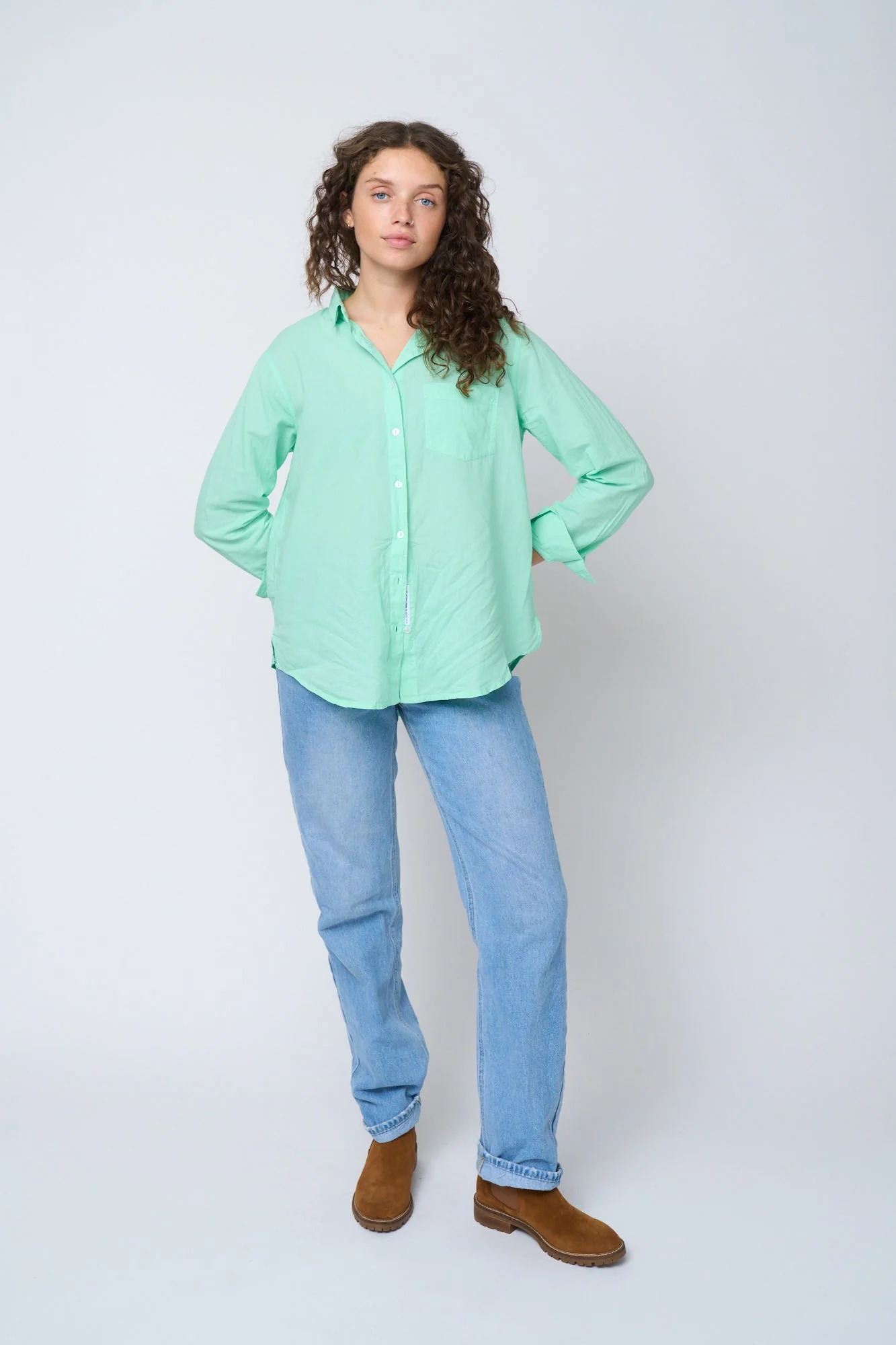 Good Boyfriend Shirt - Seaglass - Image 3