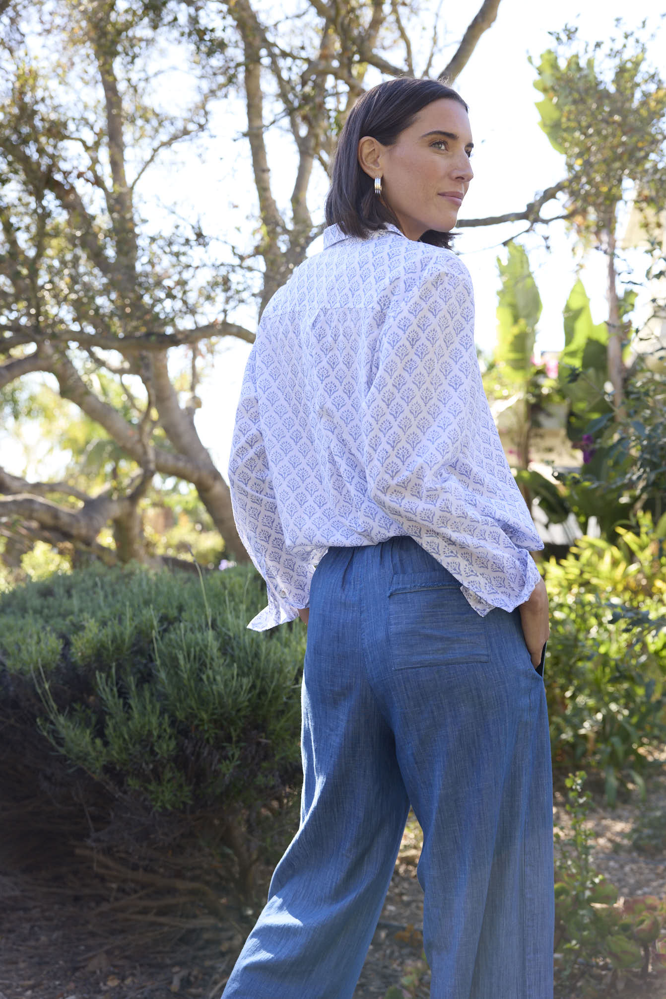 Good Boyfriend Shirt - Sunflower Cornflower Blue - Image 9