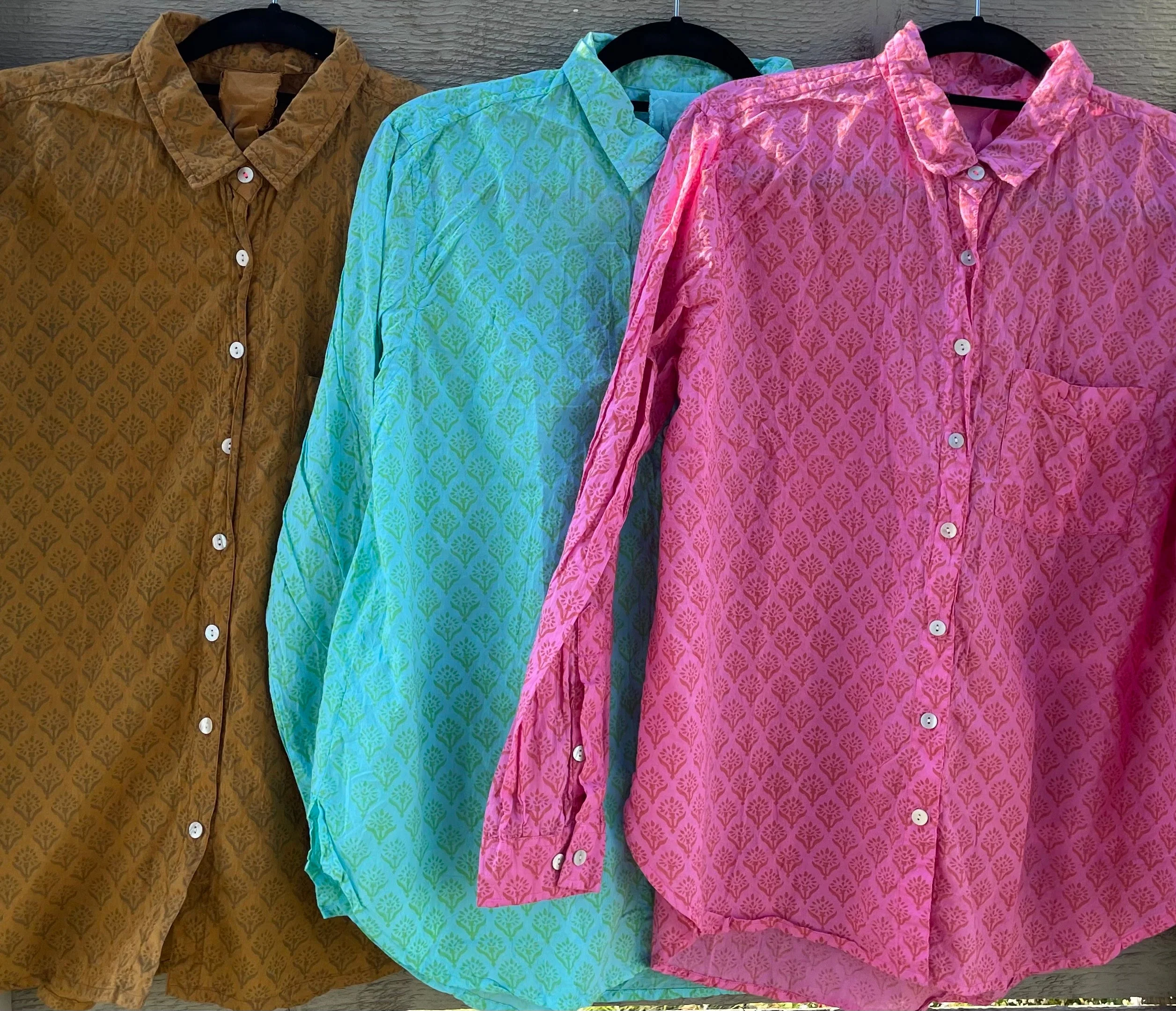 Good Boyfriend Shirt - Sunflower Overdye Glacier Blue - Image 7