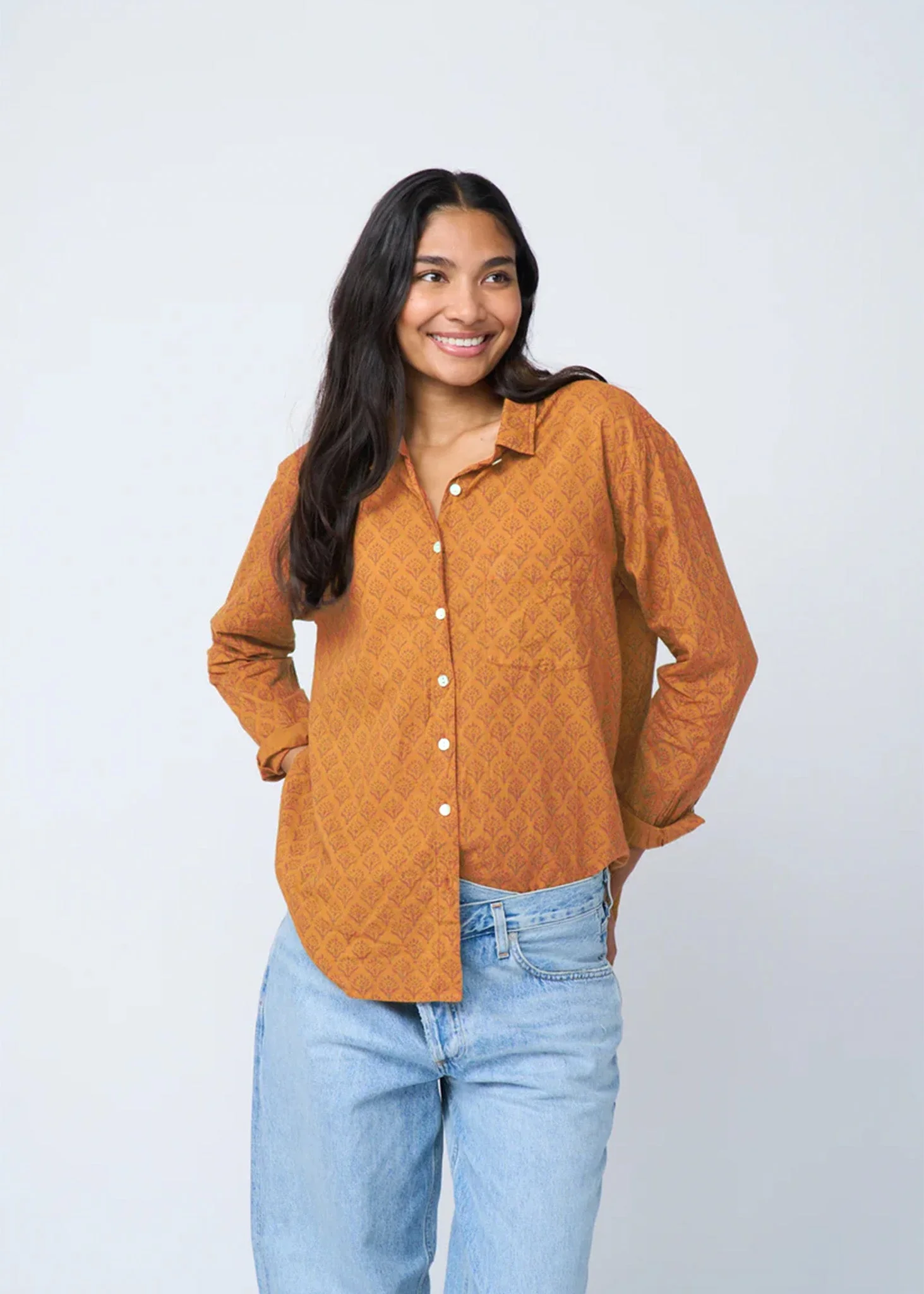 Good Boyfriend Shirt - Sunflower Overdye Marigold - Image 3