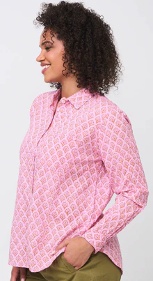 Good Boyfriend Shirt - Sunflower Overdye Tickled Pink - Image 2