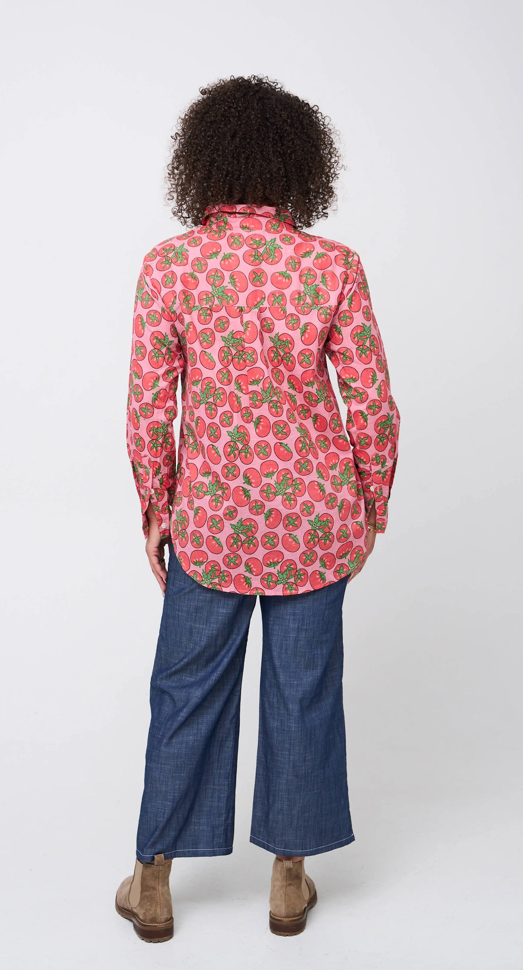 Good Boyfriend Shirt - Tomato Pink - Image 4