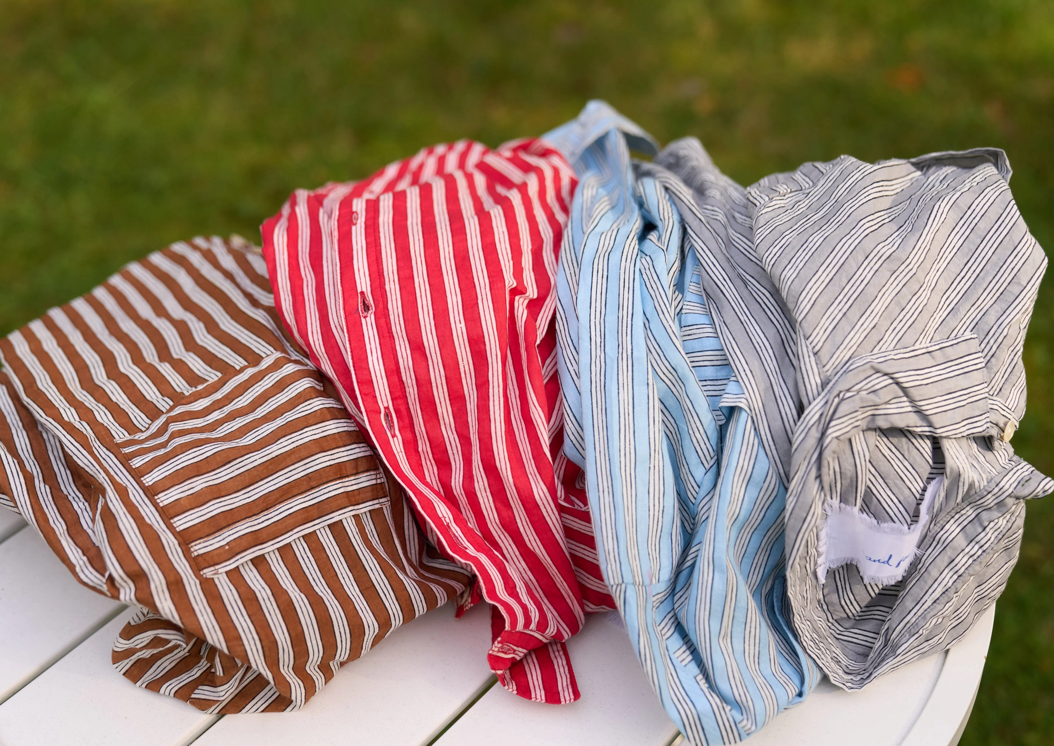 Good Boyfriend Shirt - Tuscan Stripe Charcoal - Image 5