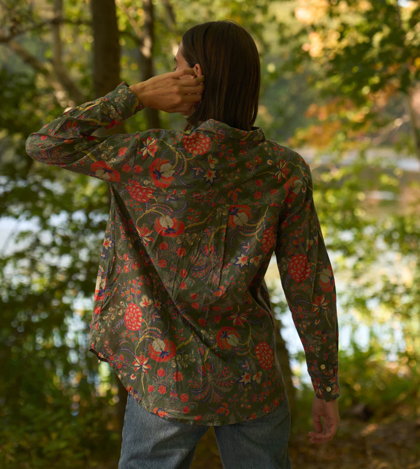Good Boyfriend Shirt - Vine & Leaf Green - Image 4