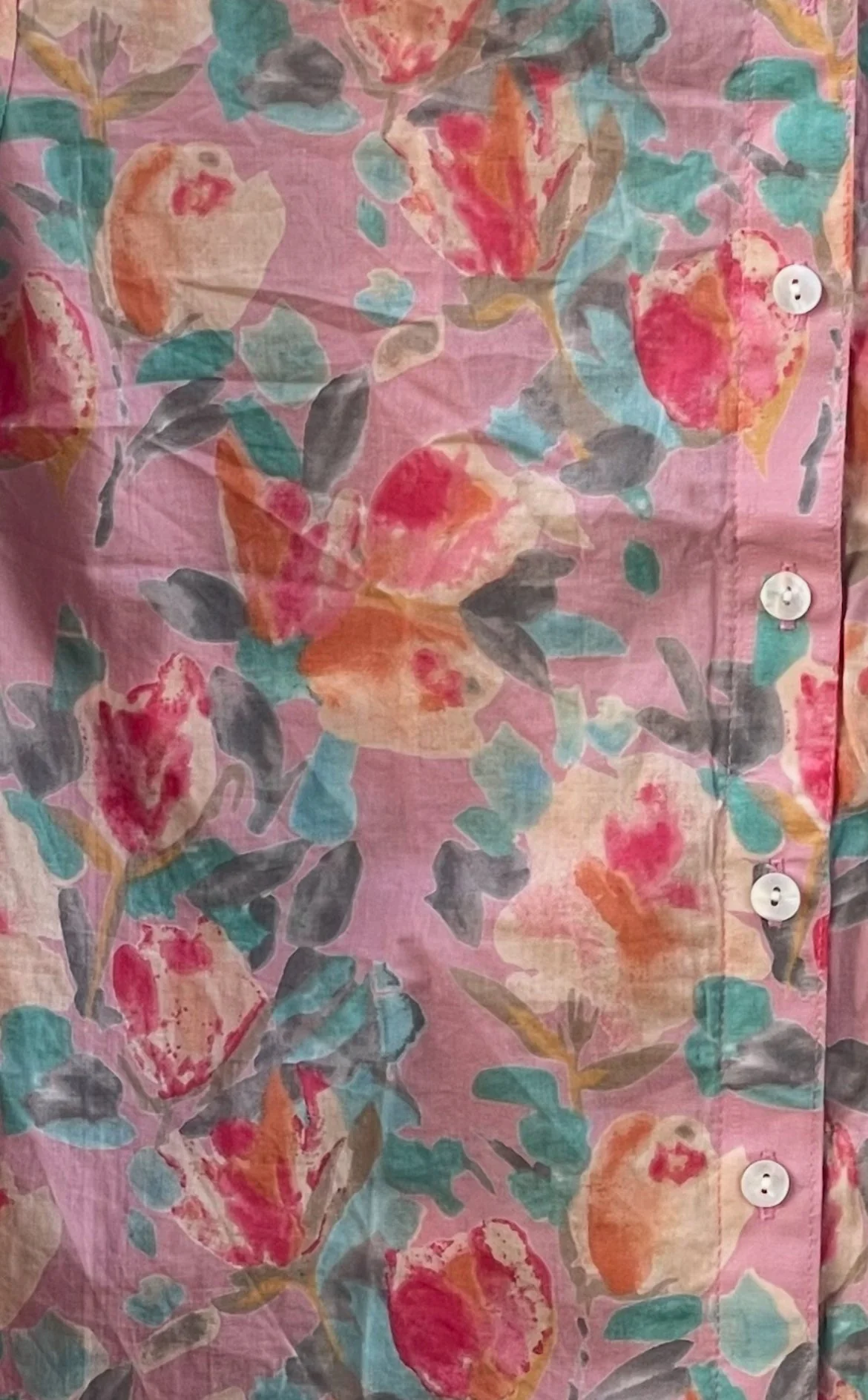 Good Boyfriend Shirt - Watercolor Floral Tickled Pink - Image 8