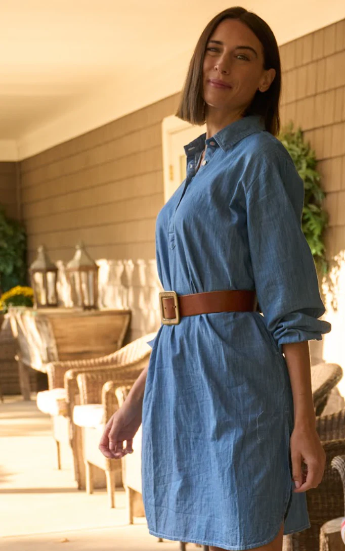 Good Boyfriend ShirtDress - Chambray - Image 4