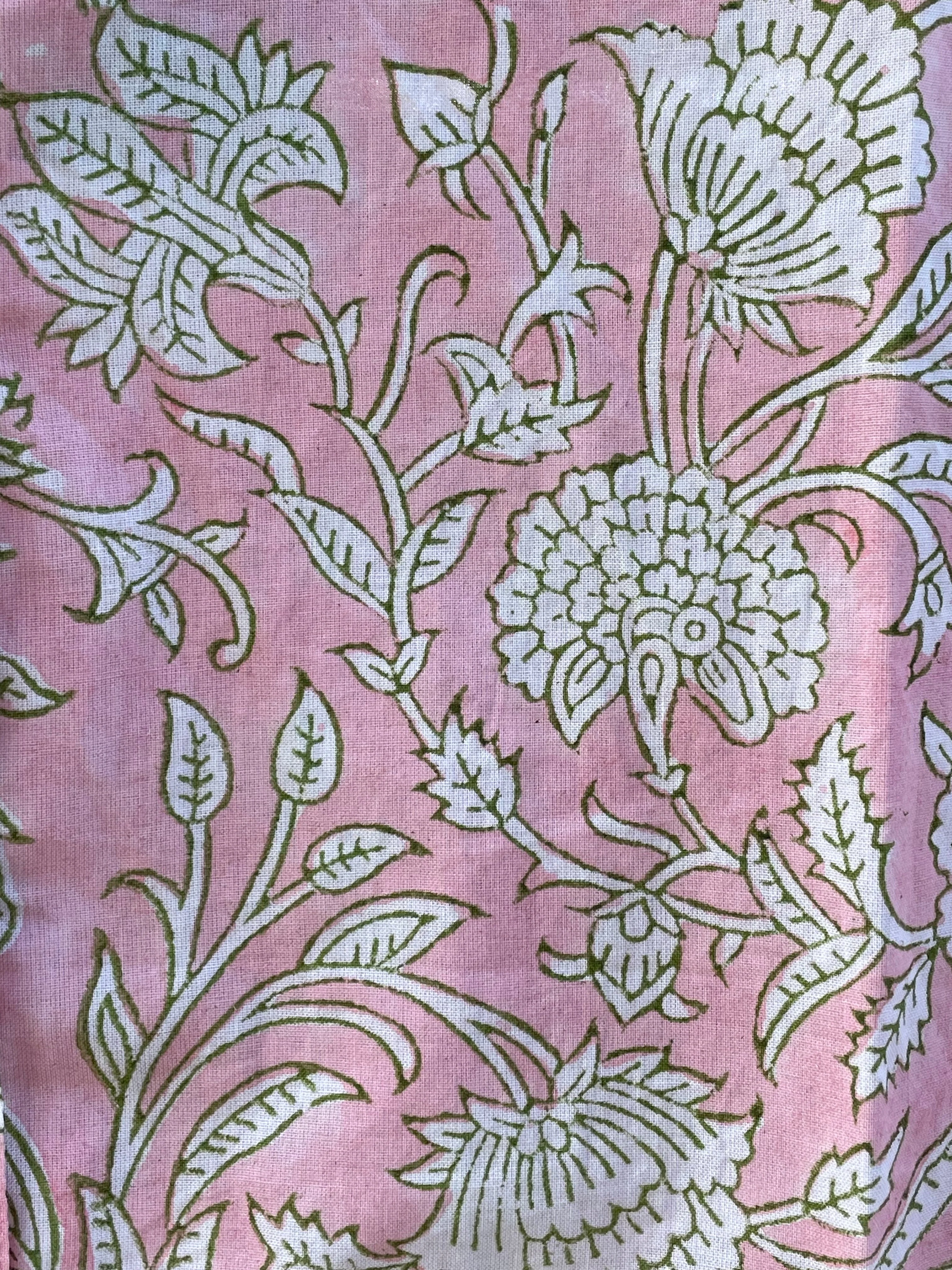 Good Boyfriend ShirtDress - Floral Escape Tickled Pink/Olive - Image 4