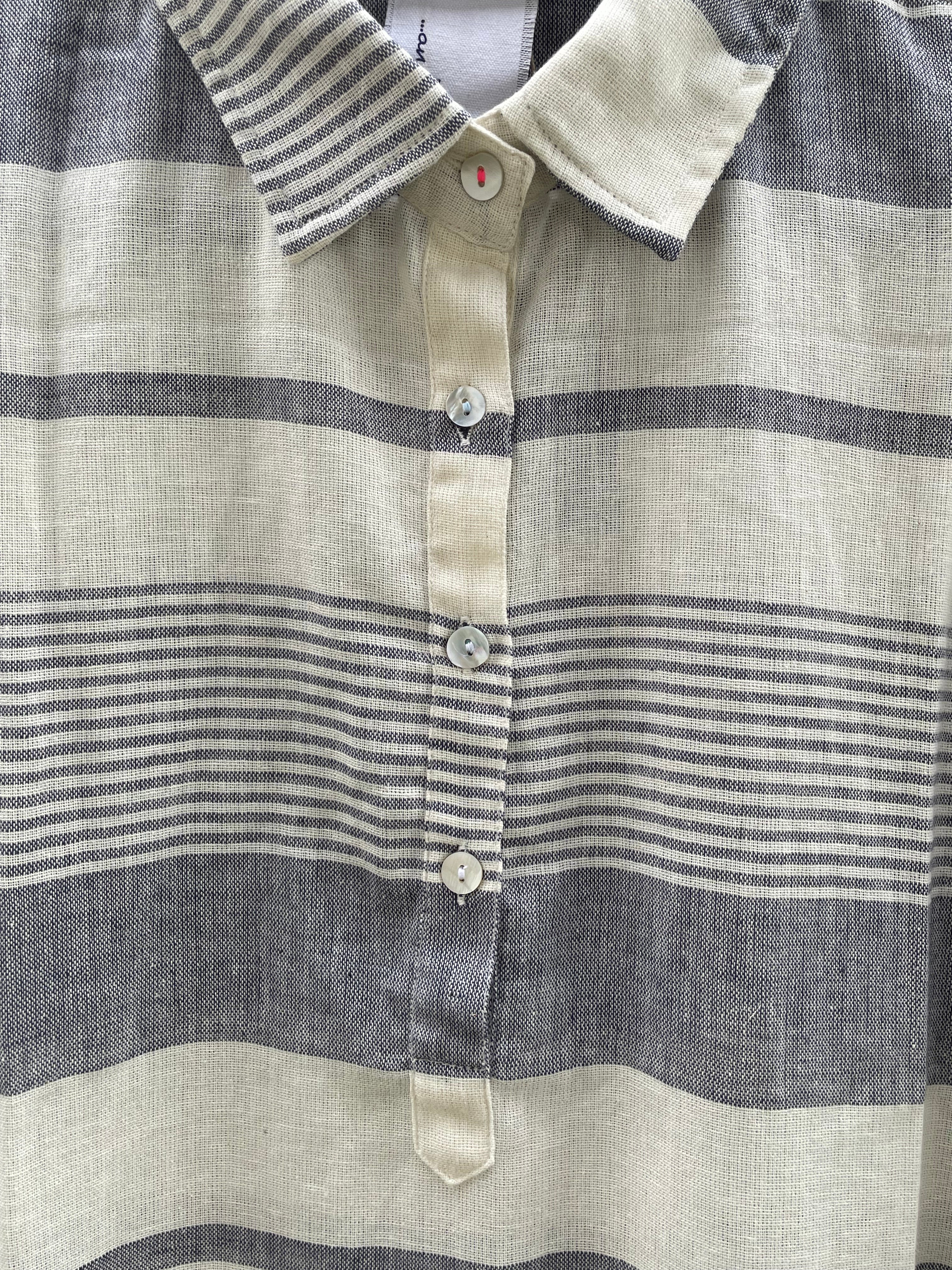 Good Boyfriend ShirtDress - Yarn Dye Stripe - Image 5