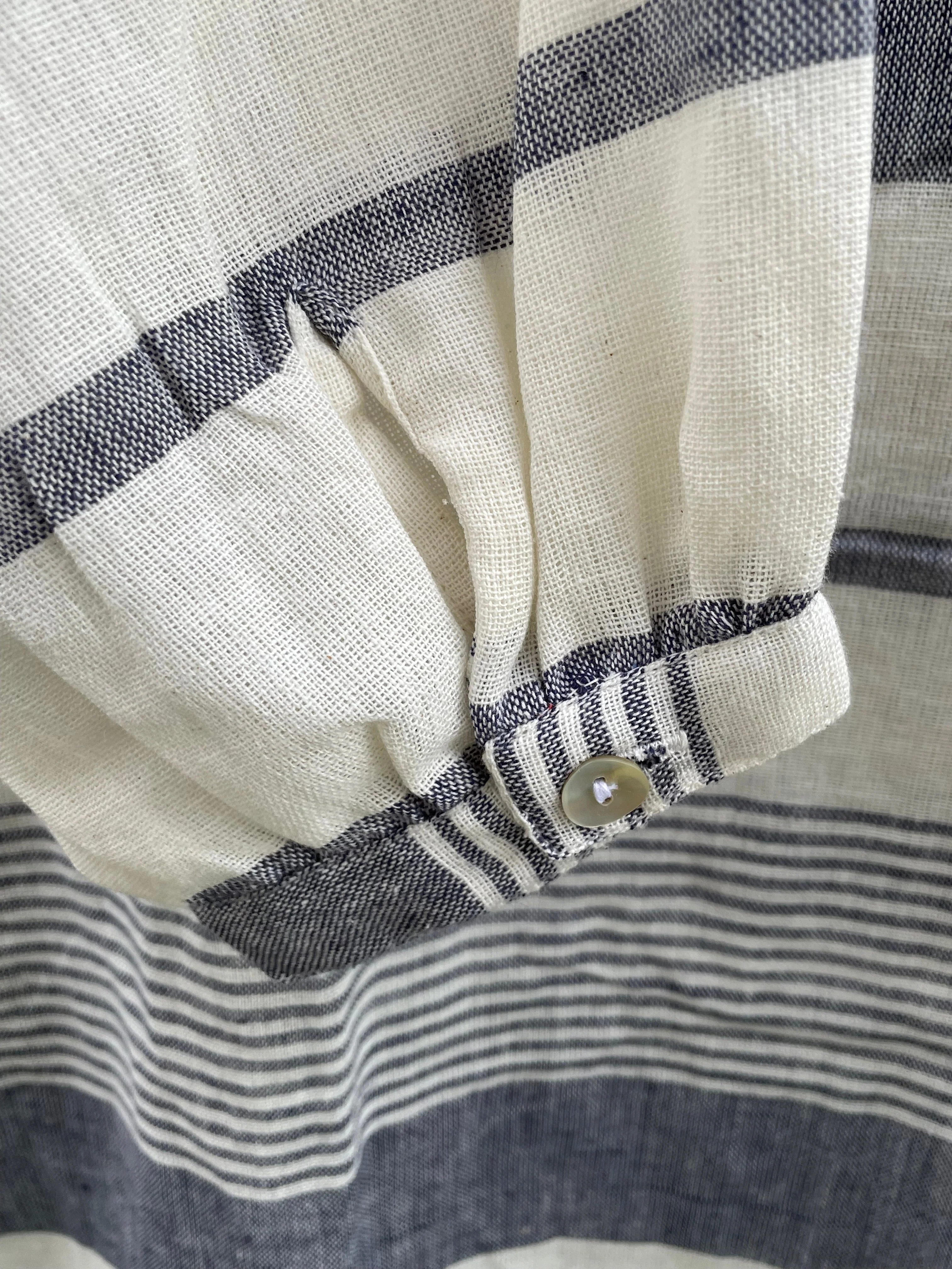 Good Boyfriend ShirtDress - Yarn Dye Stripe - Image 6