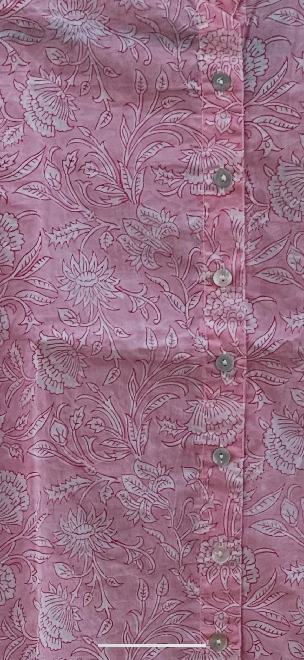 Good Girlfriend Shirt with Ruffle Trim Floral Escape Tickled Pink/Rose - Image 6