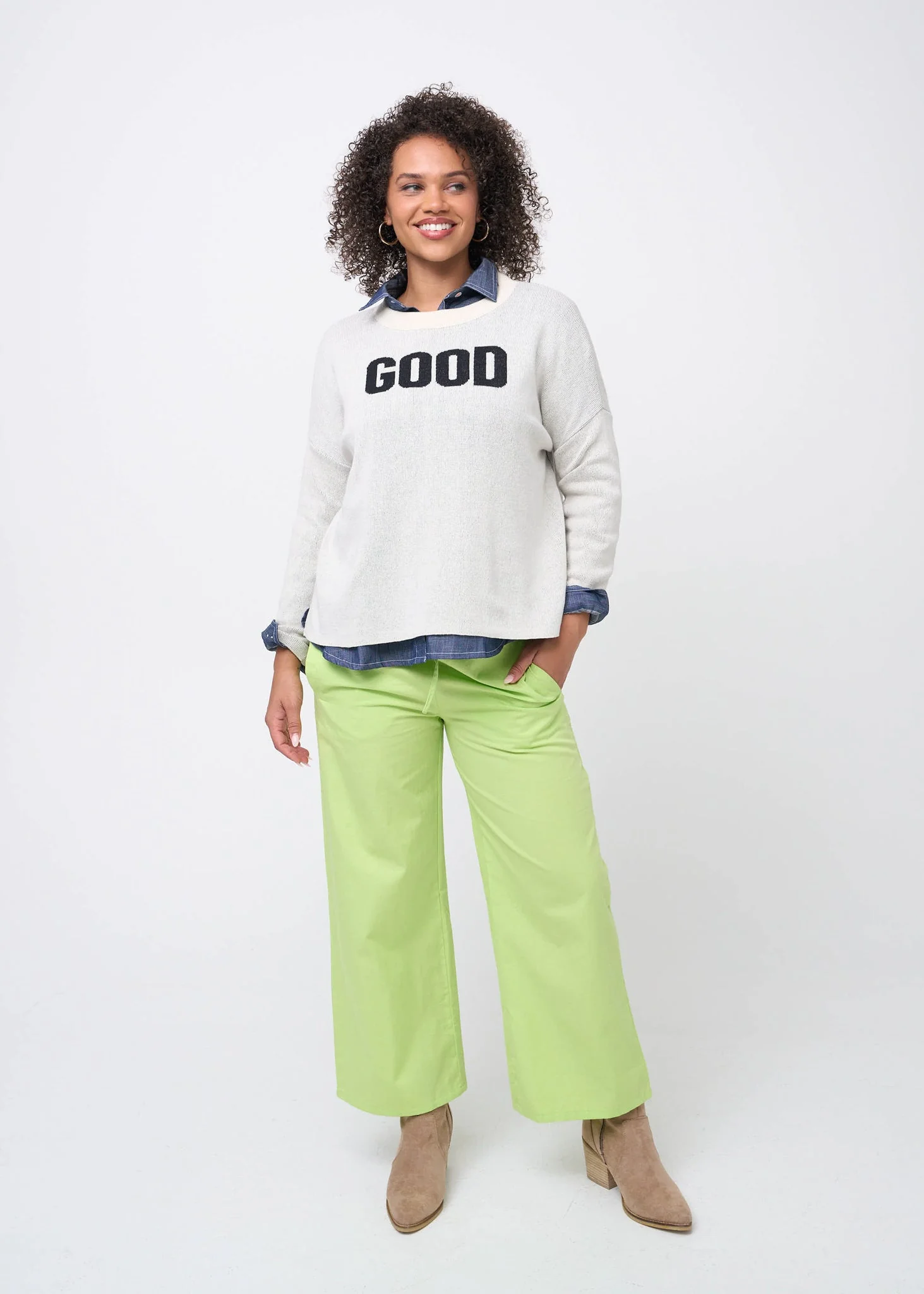 Good Relaxed Sweater - Ecru