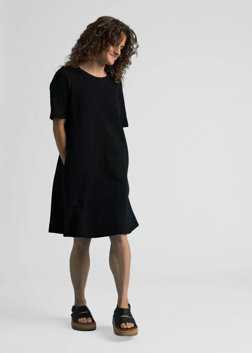 Good Tee Dress - Black - Image 2