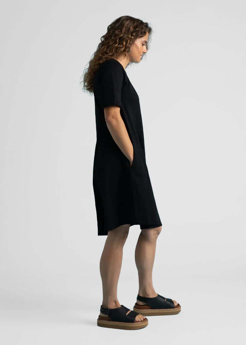 Good Tee Dress - Black - Image 3