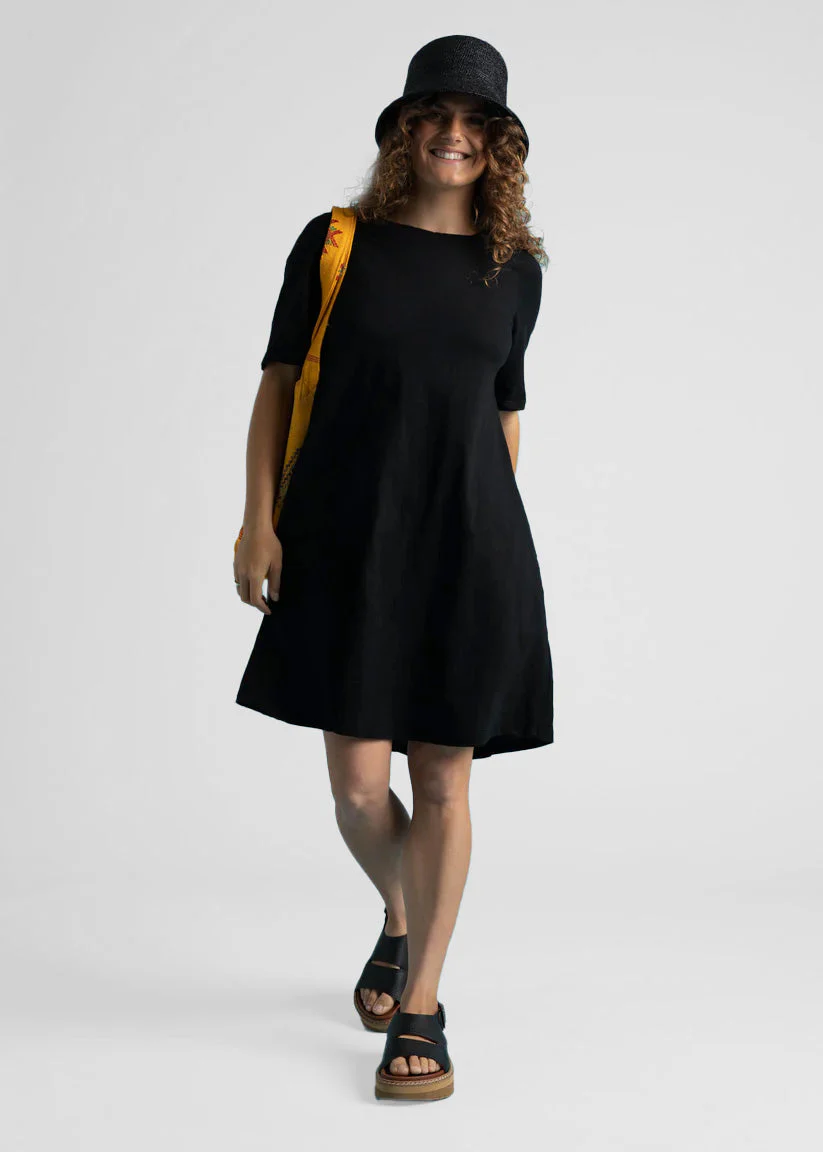 Good Tee Dress - Black - Image 4