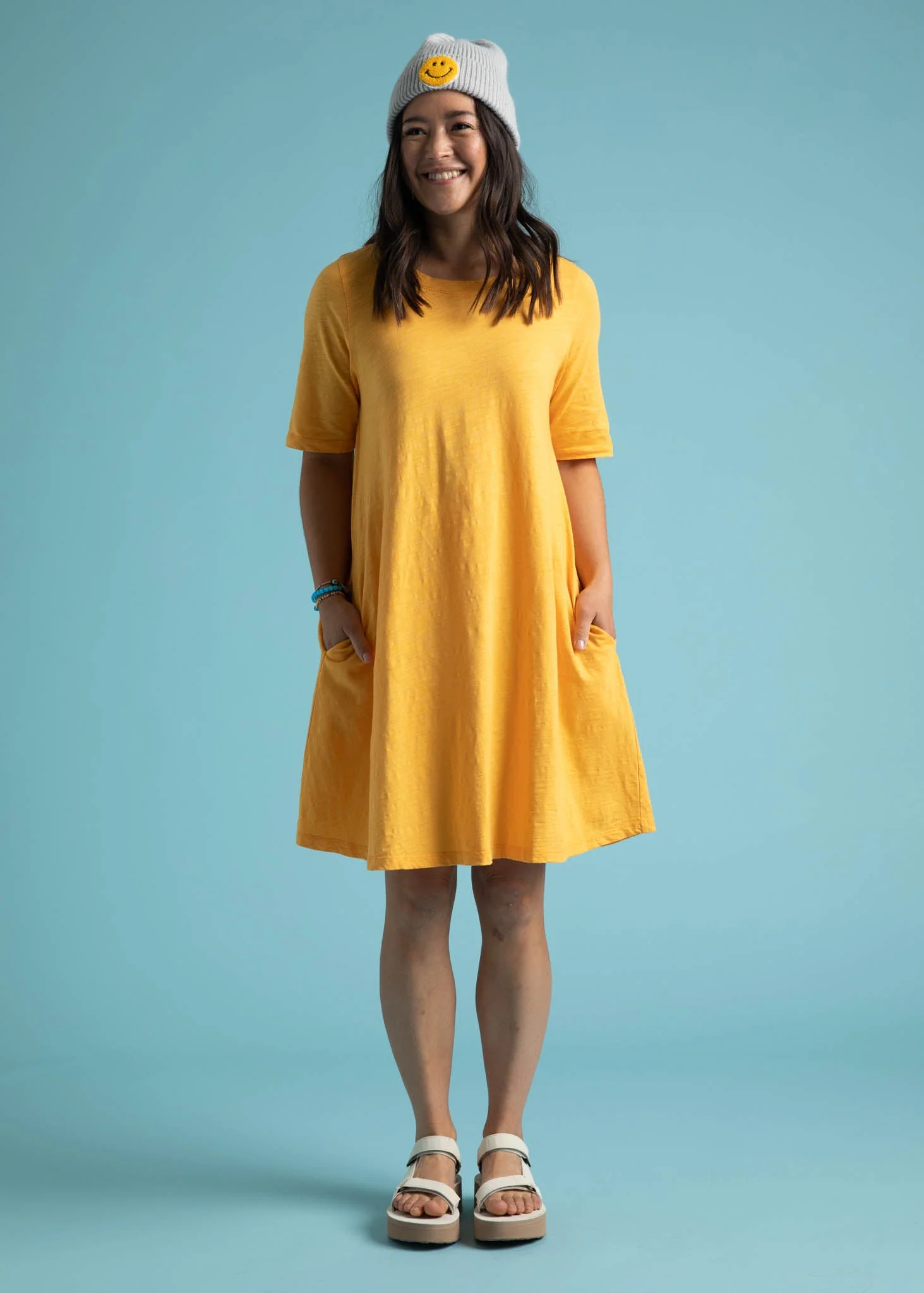Good Tee Dress - Mango - Image 2